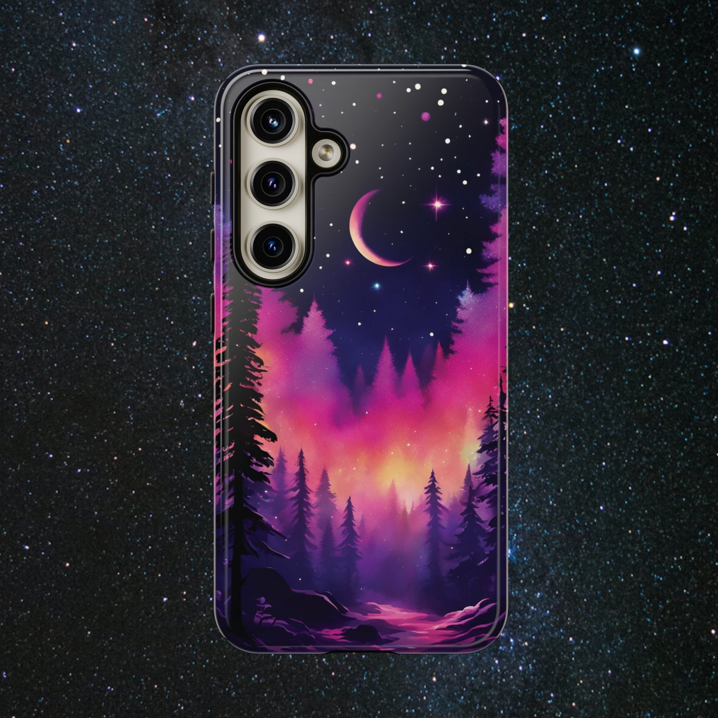 Midnight Forest Luminex Phone Case