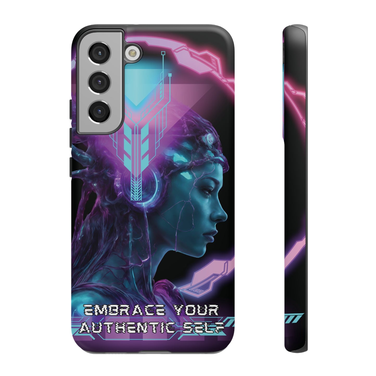 'Neon Goddess' Authentic Self Luminex Phone Case