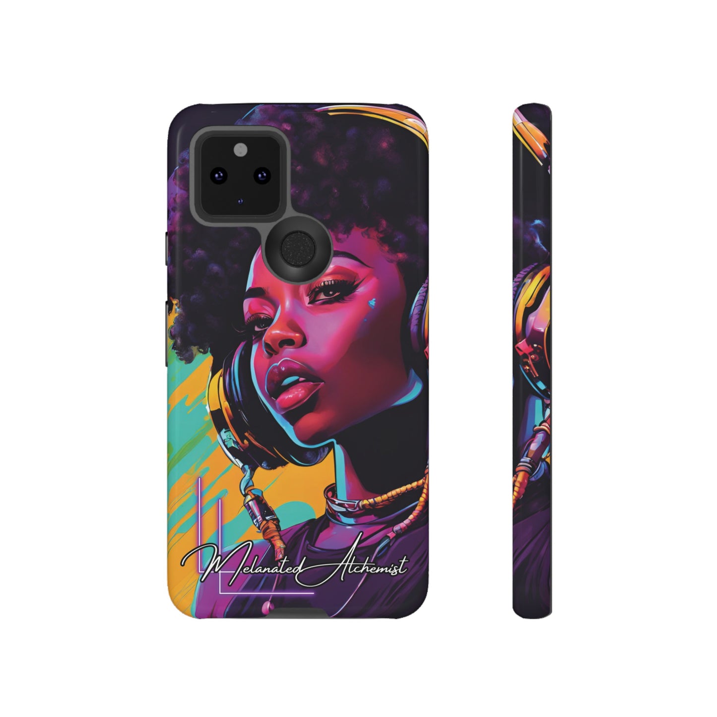 NoirAlchemy Glow - Transmute Woman Luminex Phone Case