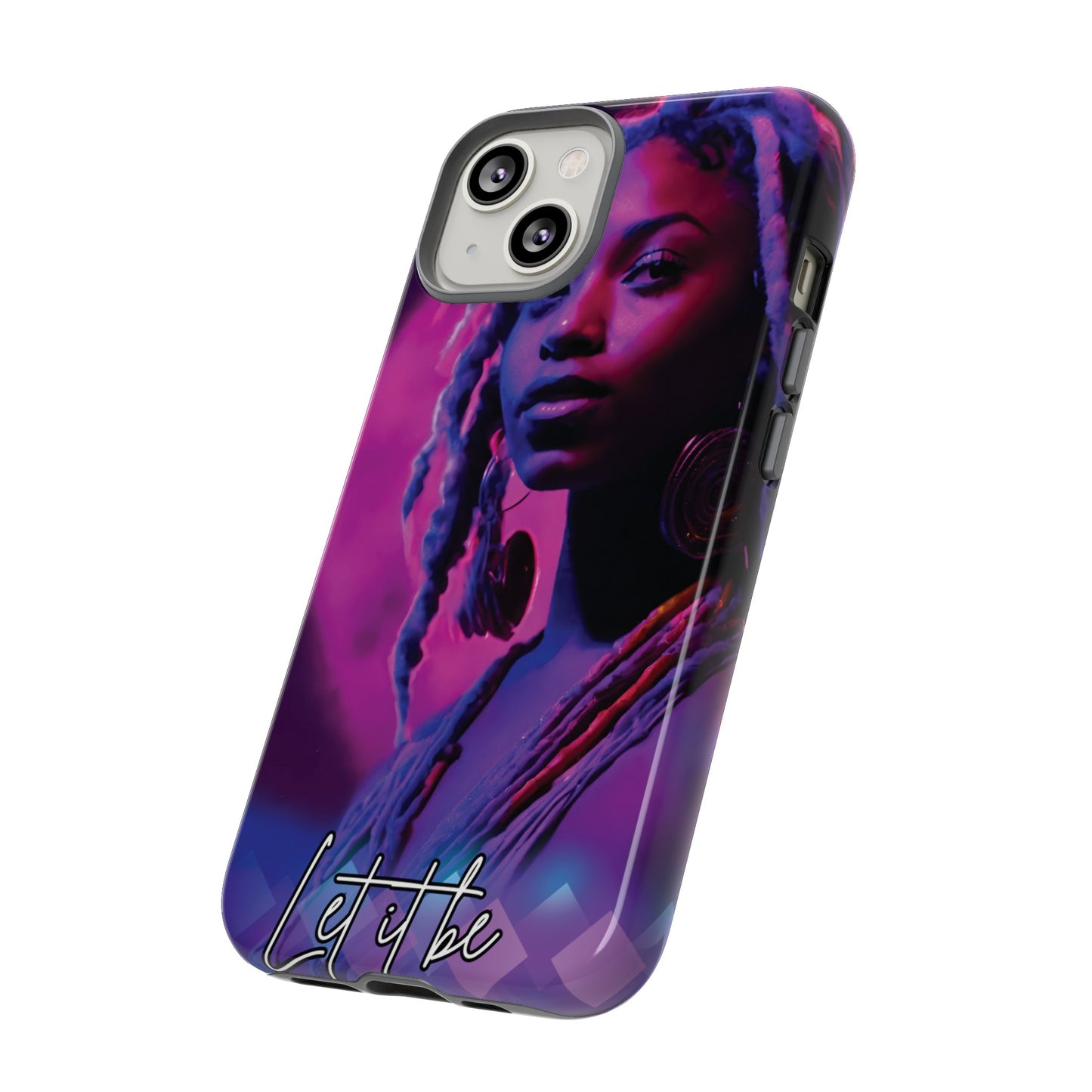'Neon Goddess' Let it Be Luminex Phone Case
