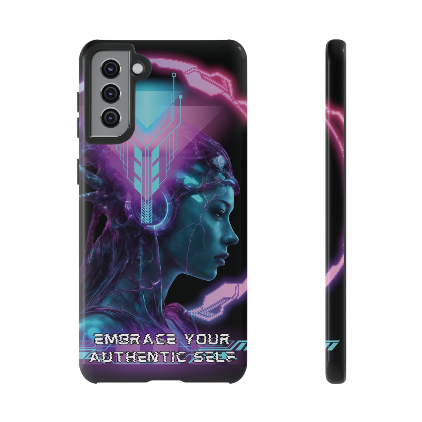 'Neon Goddess' Authentic Self Luminex Phone Case