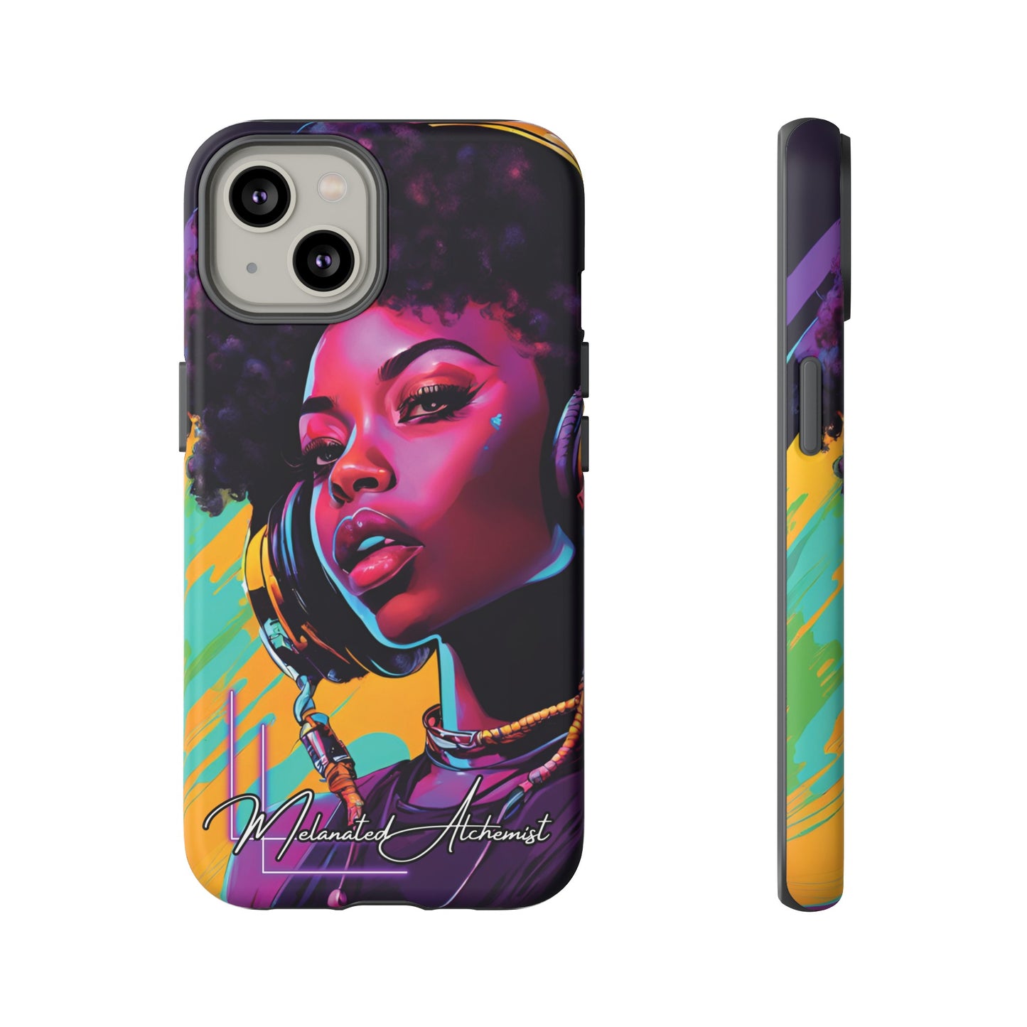 NoirAlchemy Glow - Transmute Woman Luminex Phone Case