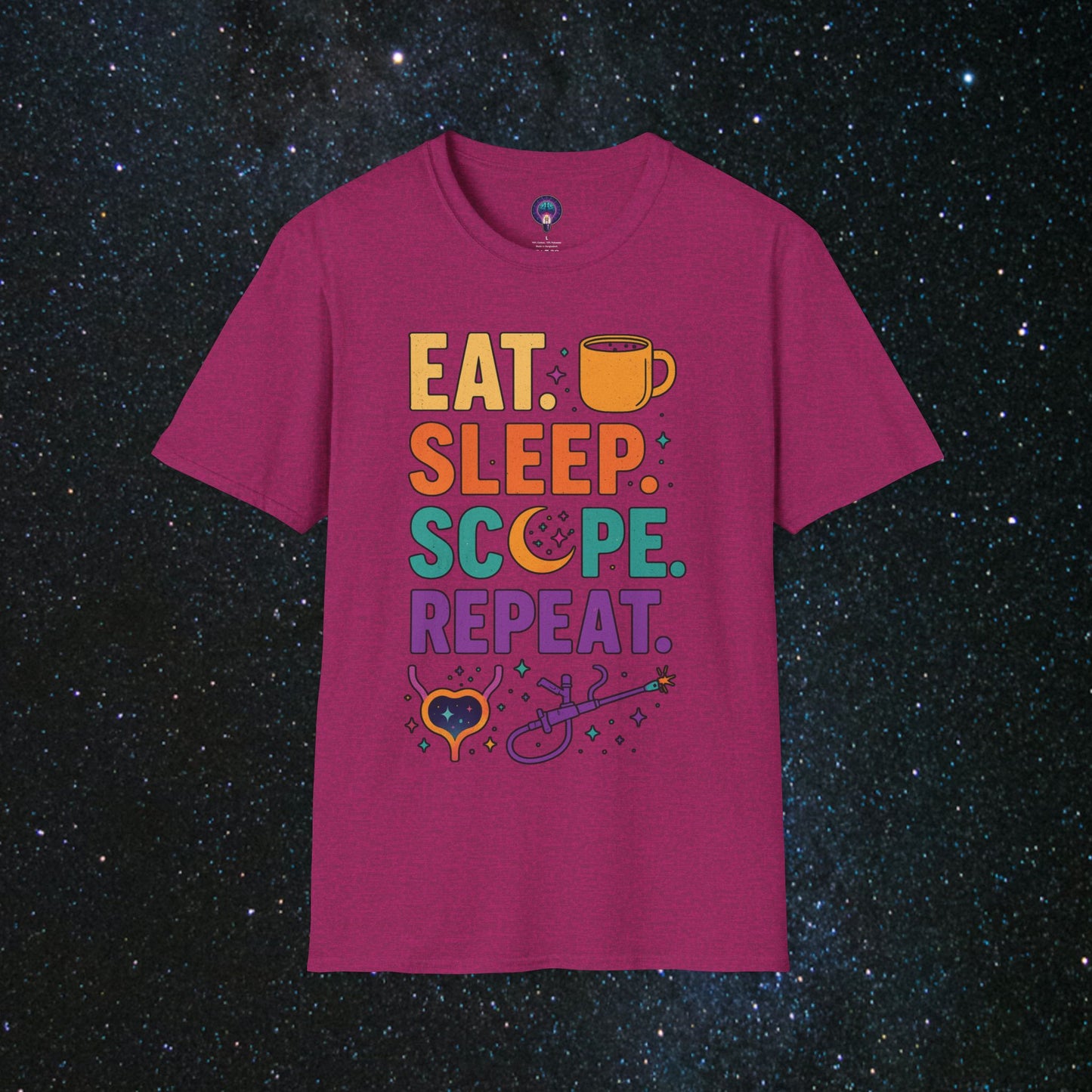 Eat. Sleep. Scope. Repeat Softstyle T-Shirt