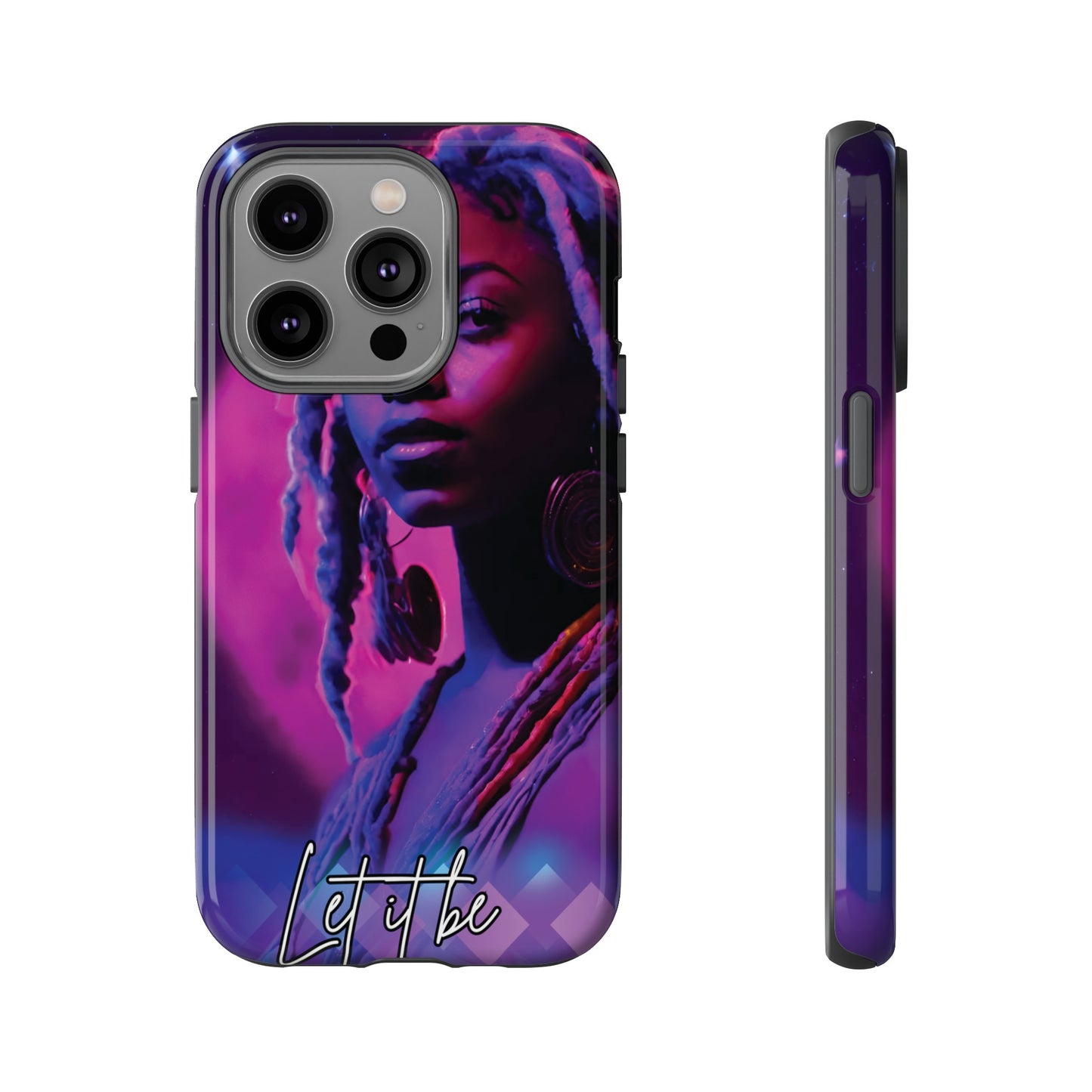 'Neon Goddess' Let it Be Luminex Phone Case