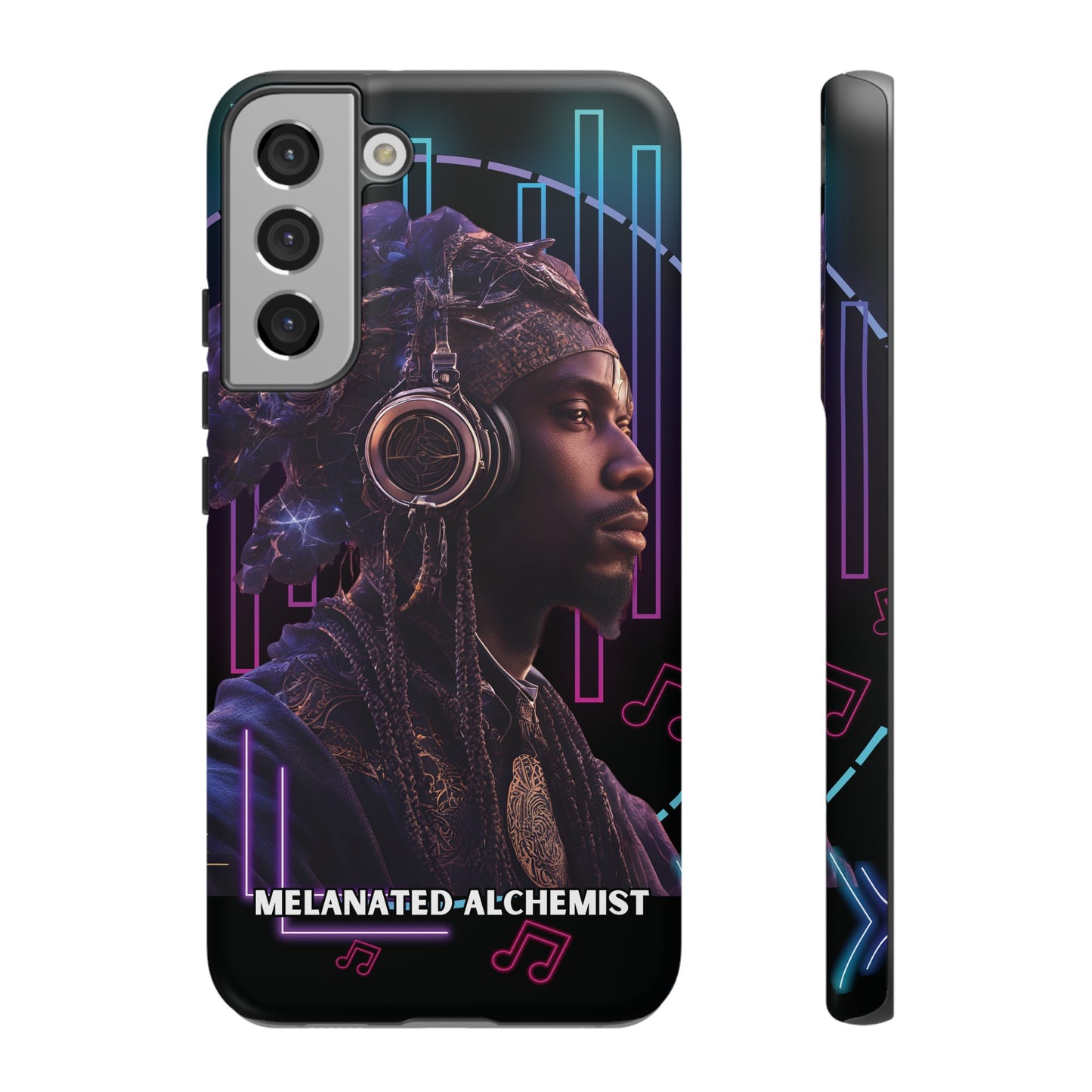 NoirAlchemy Glow - Transmute Luminex Phone Case