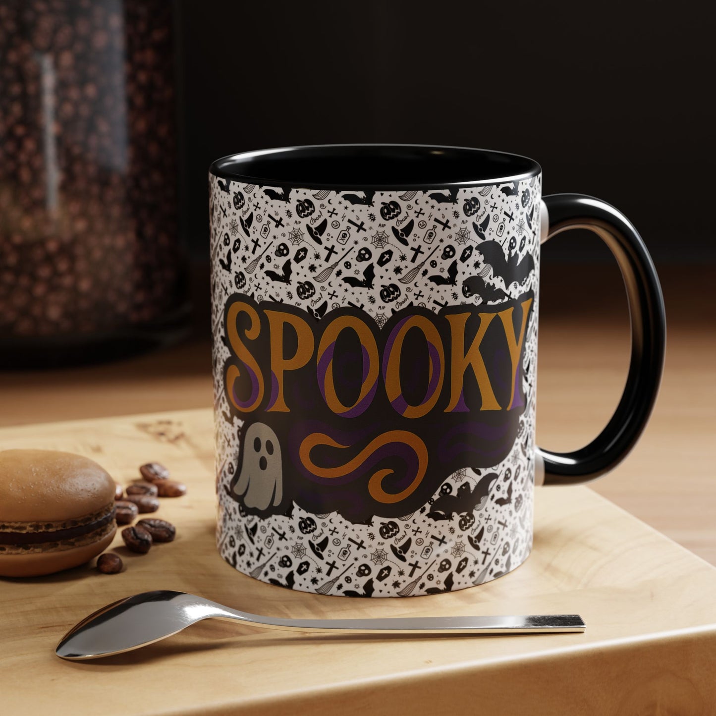 Spooky Time Accent Coffee Mug