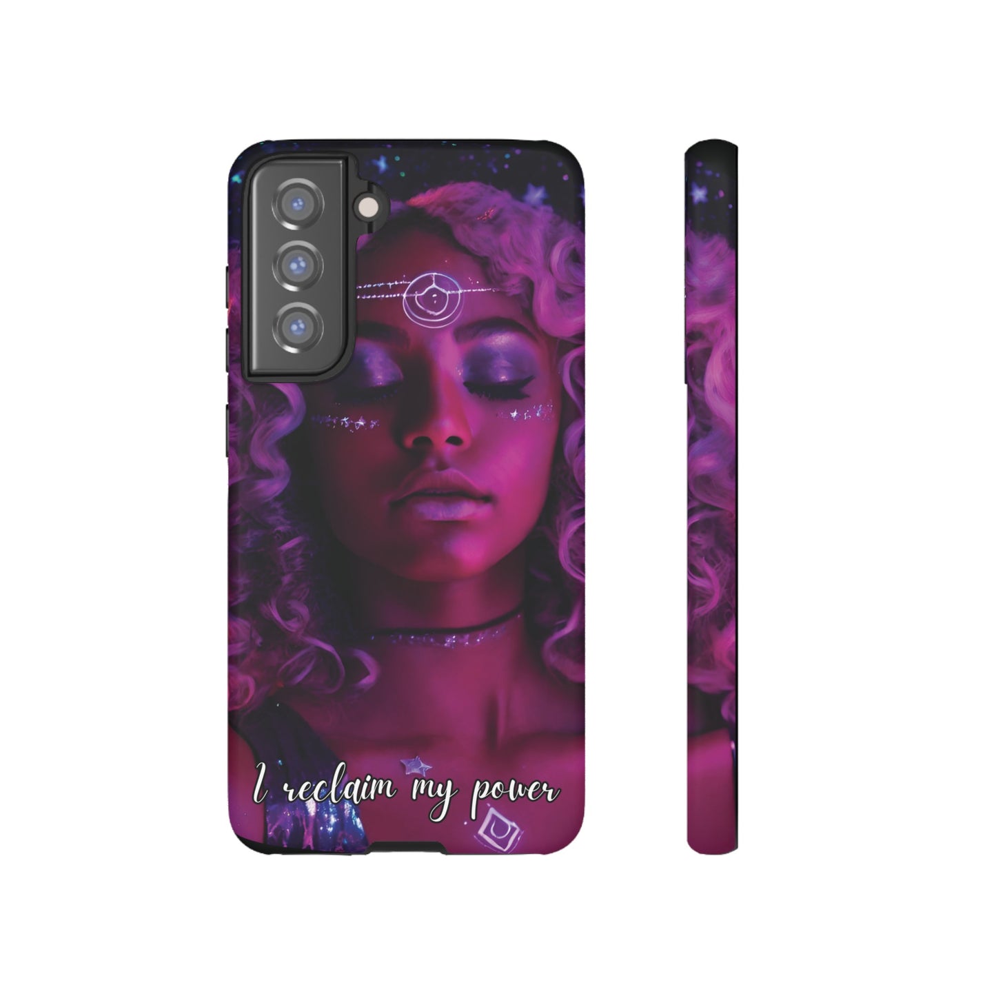 'Neon Goddess' Reclamation Luminex Phone Case