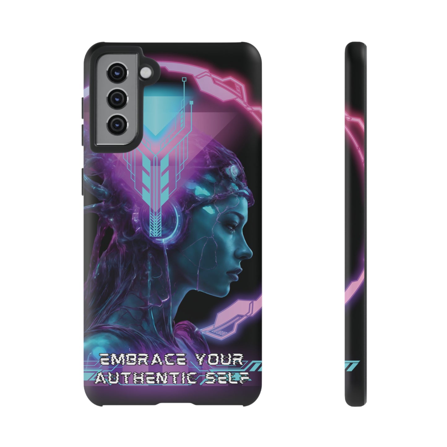 'Neon Goddess' Authentic Self Luminex Phone Case