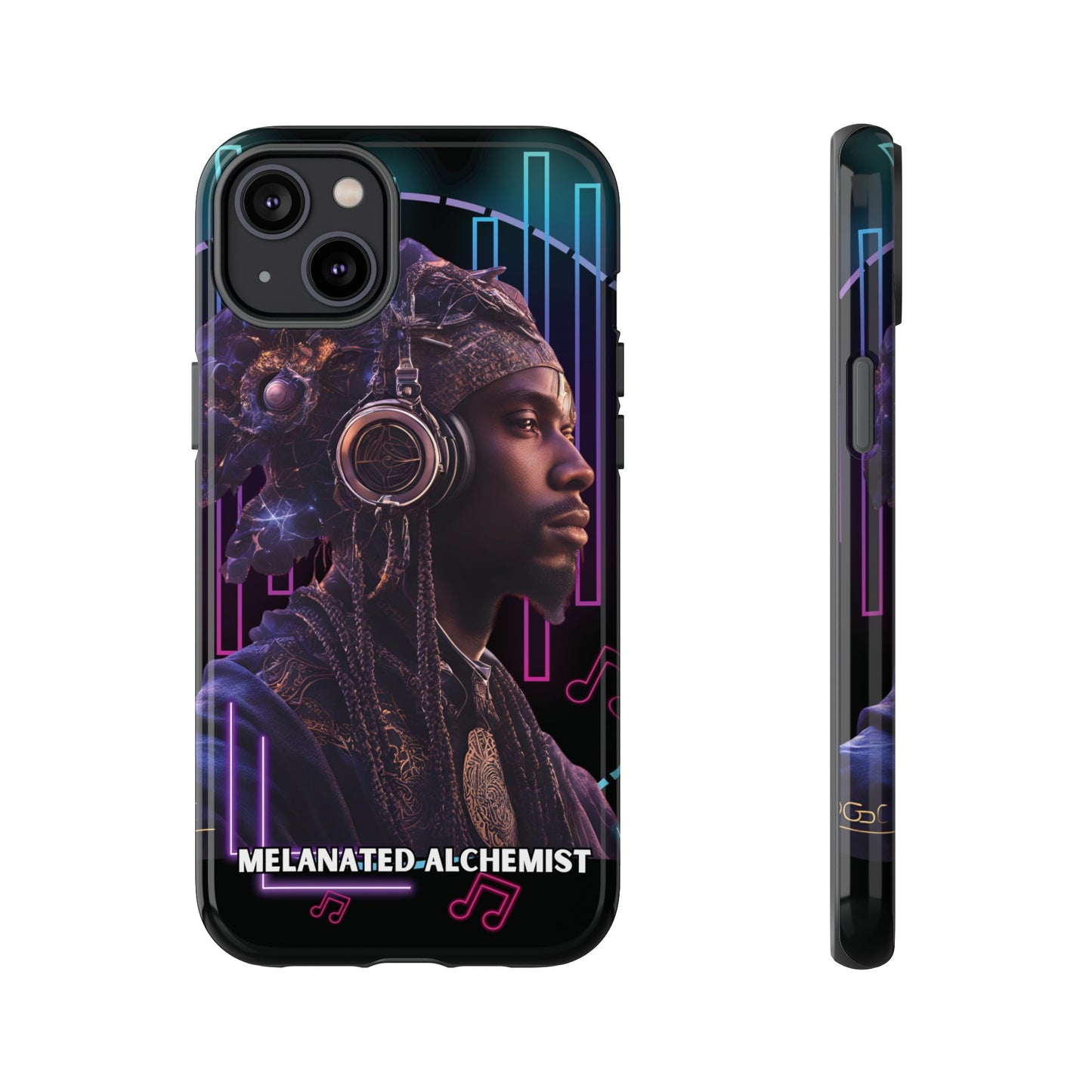 NoirAlchemy Glow - Transmute Luminex Phone Case