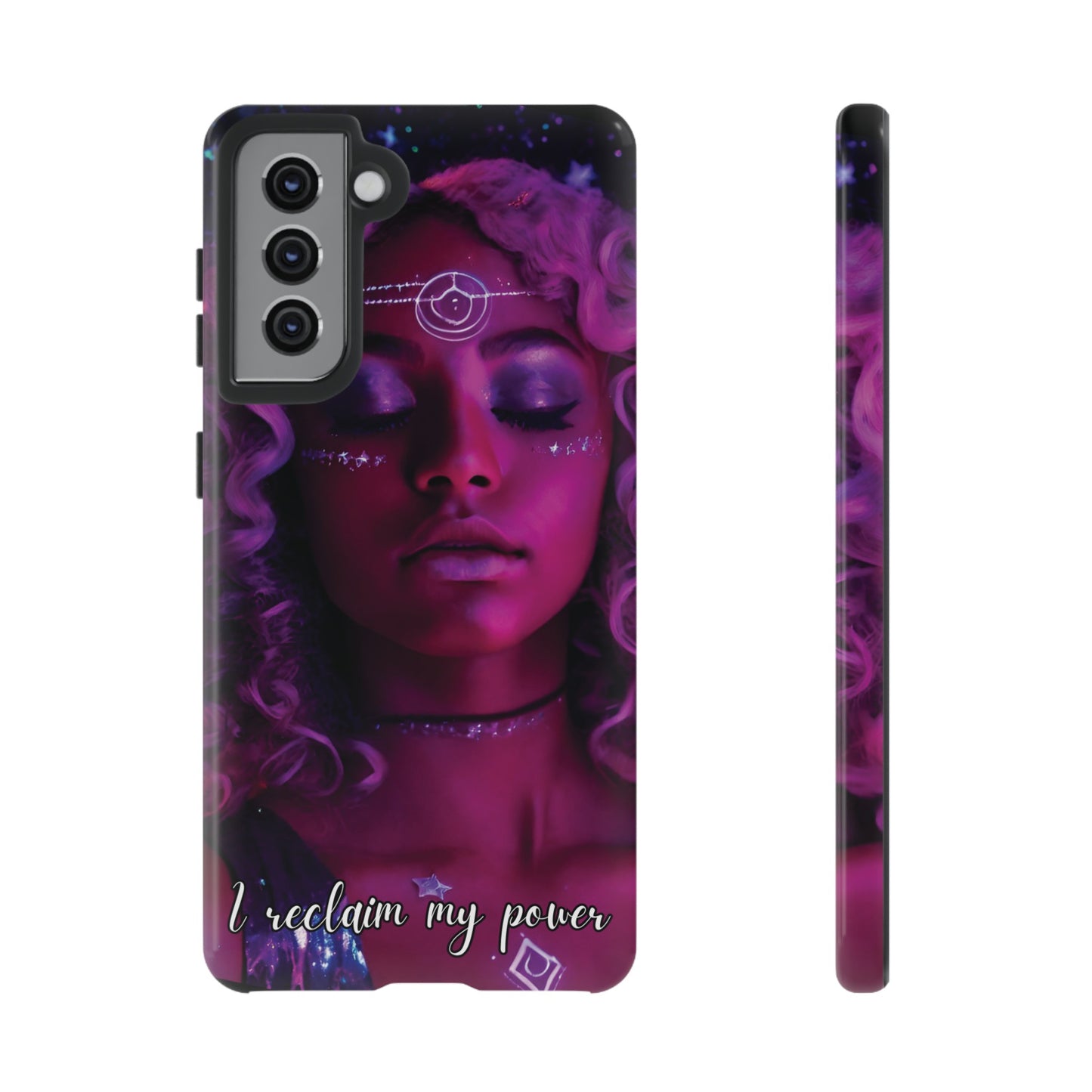'Neon Goddess' Reclamation Luminex Phone Case