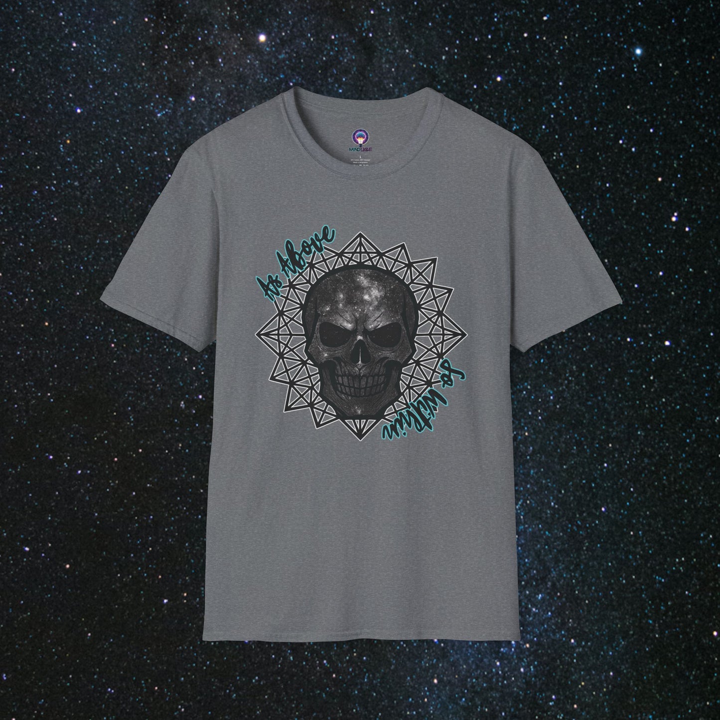 Fractal Abyss Softstyle Tee