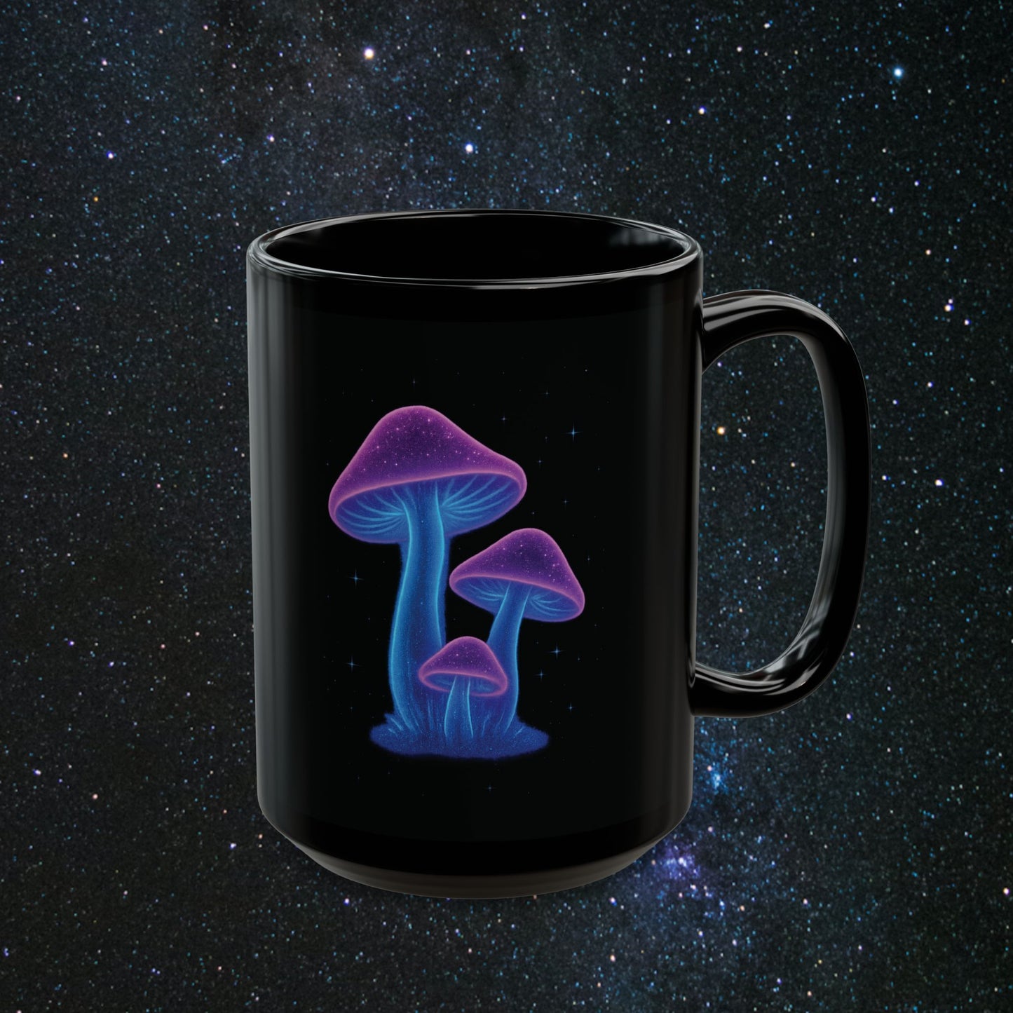 Key To The Universe Black Mug