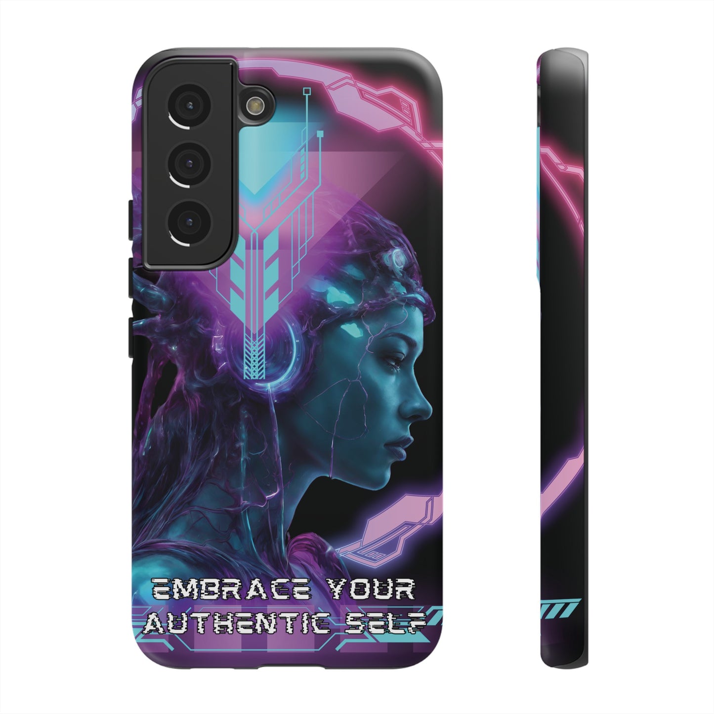 'Neon Goddess' Authentic Self Luminex Phone Case