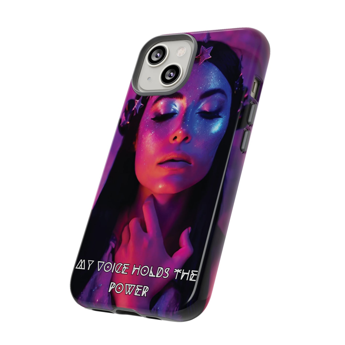 'Neon Goddess' Power Luminex Phone Case