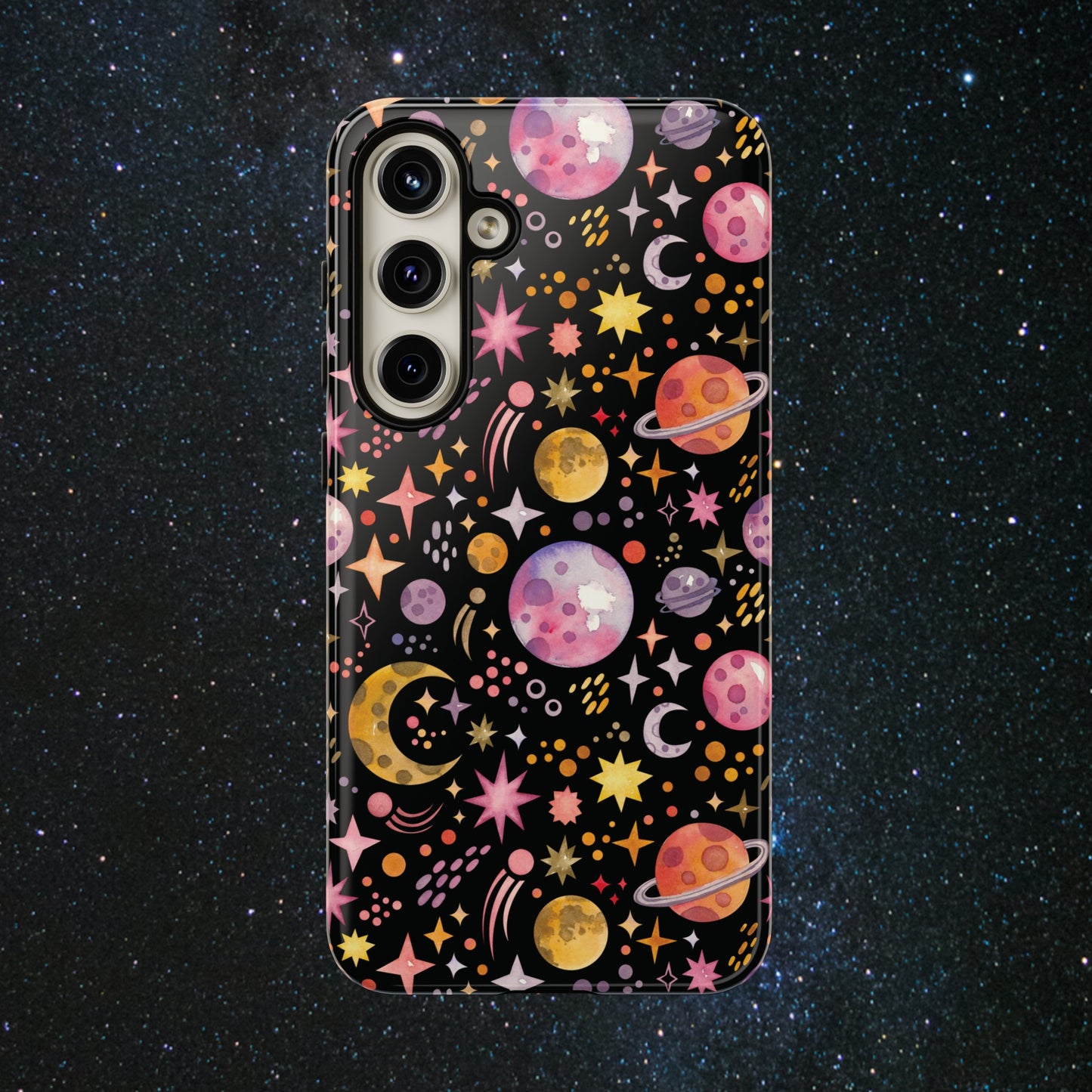 Neon Galaxy Luminex Phone Case