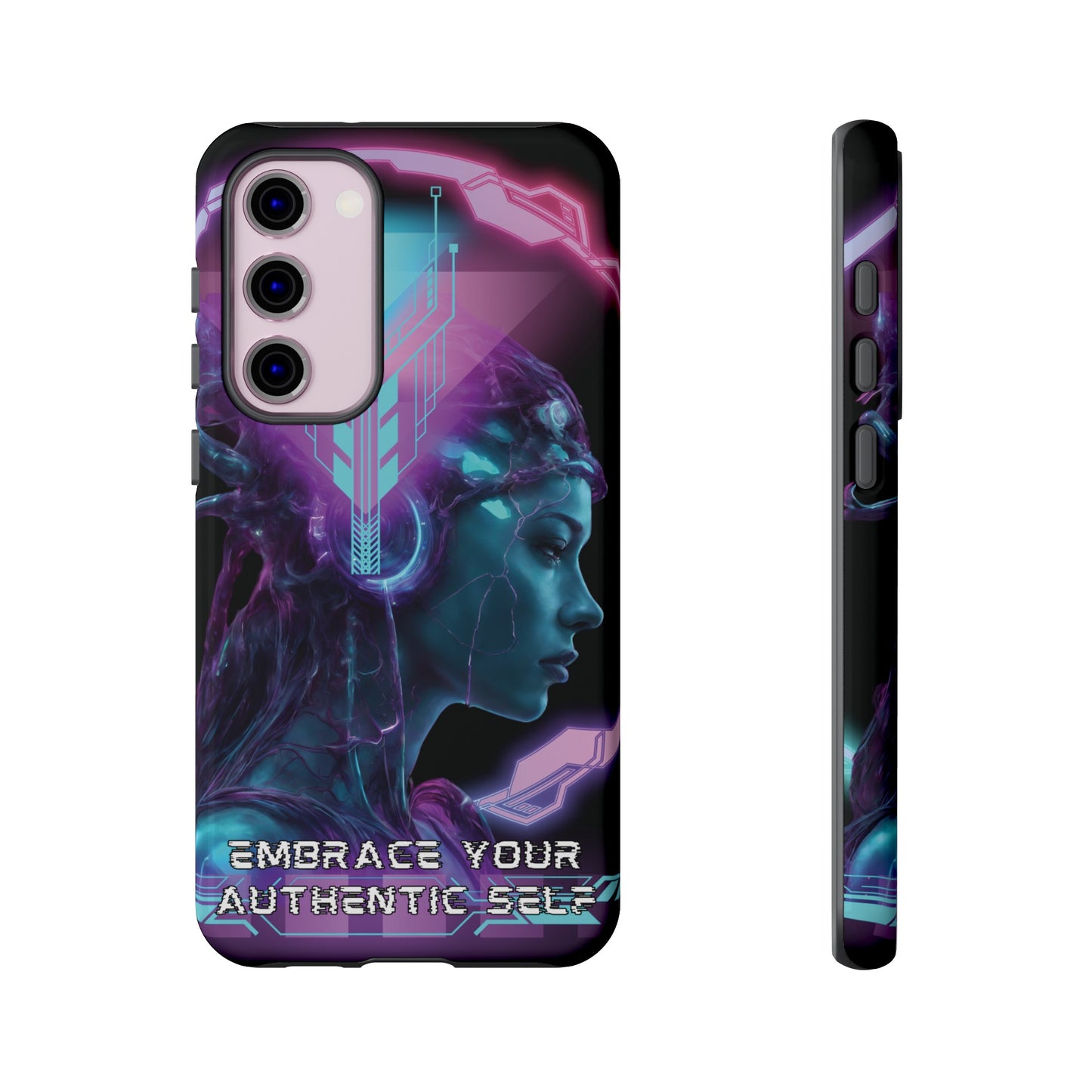 'Neon Goddess' Authentic Self Luminex Phone Case
