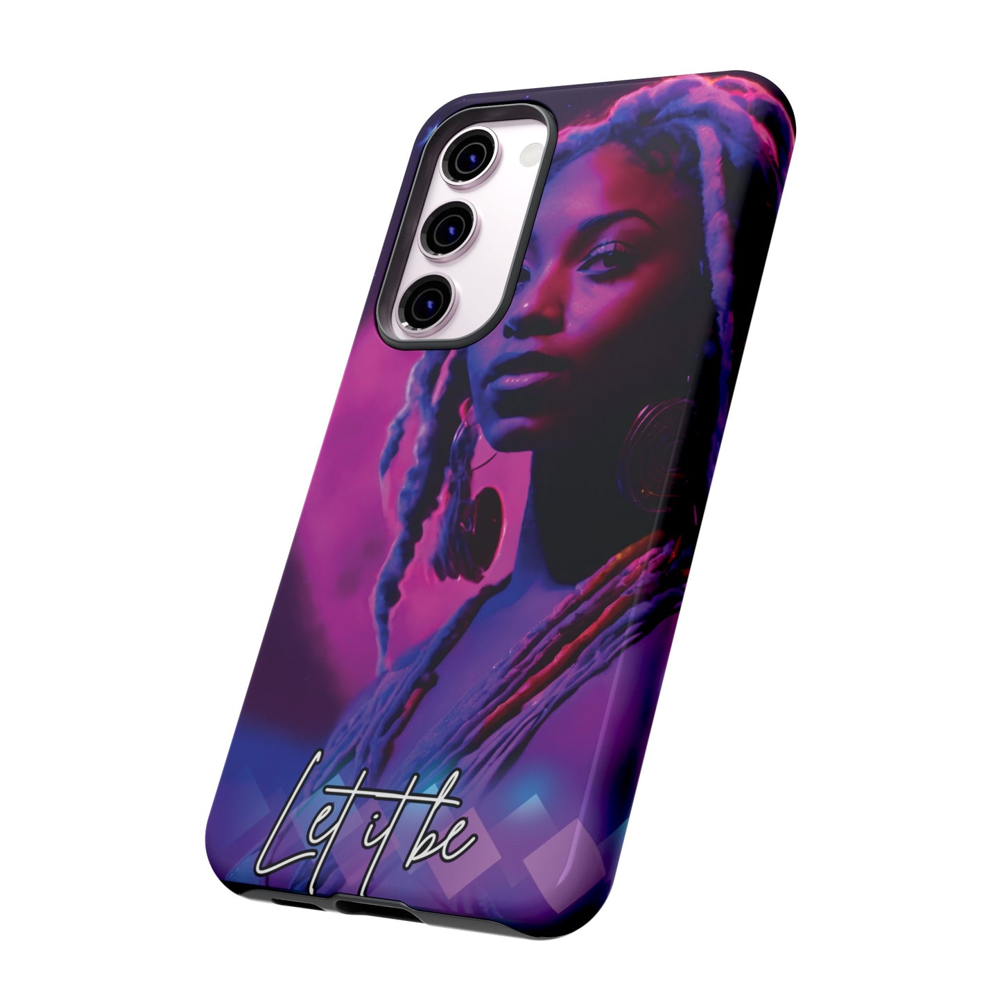 'Neon Goddess' Let it Be Luminex Phone Case