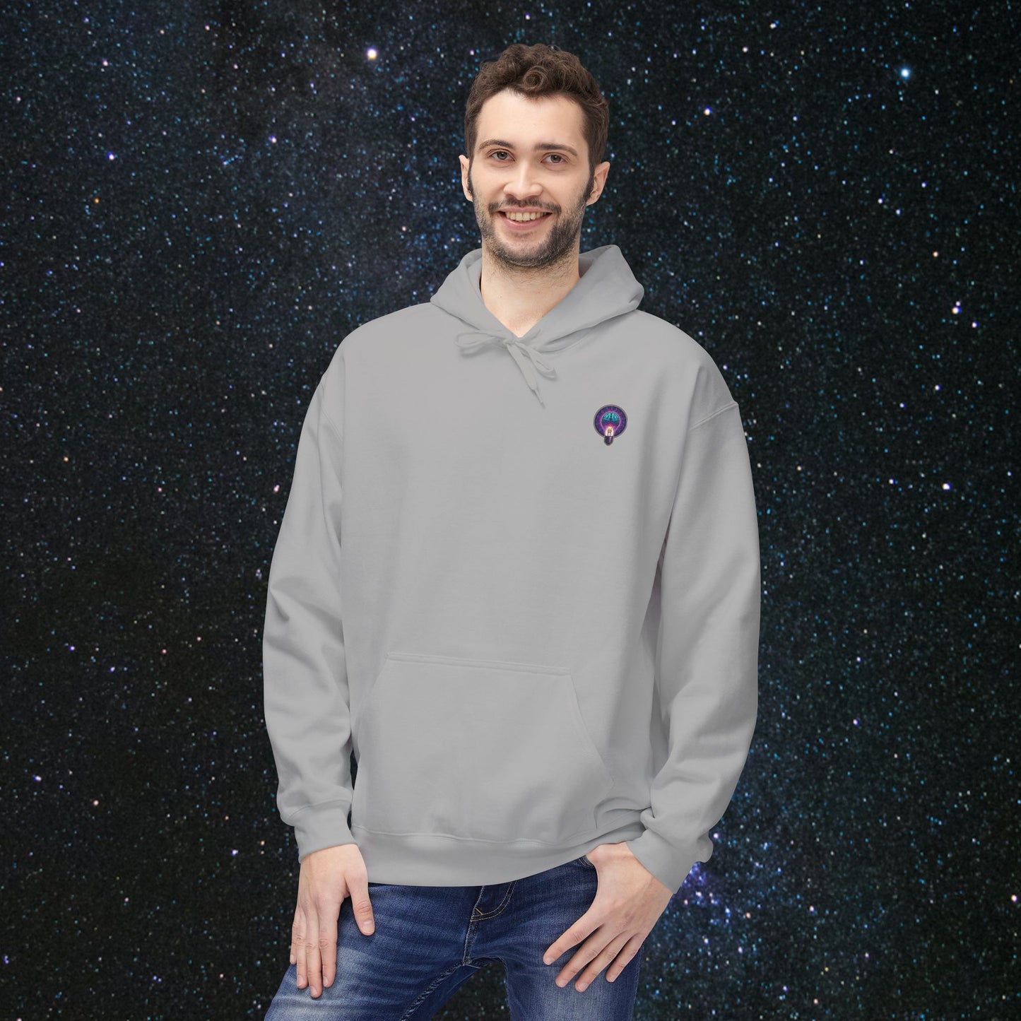 Ethereal Skull & Rose Hoodie