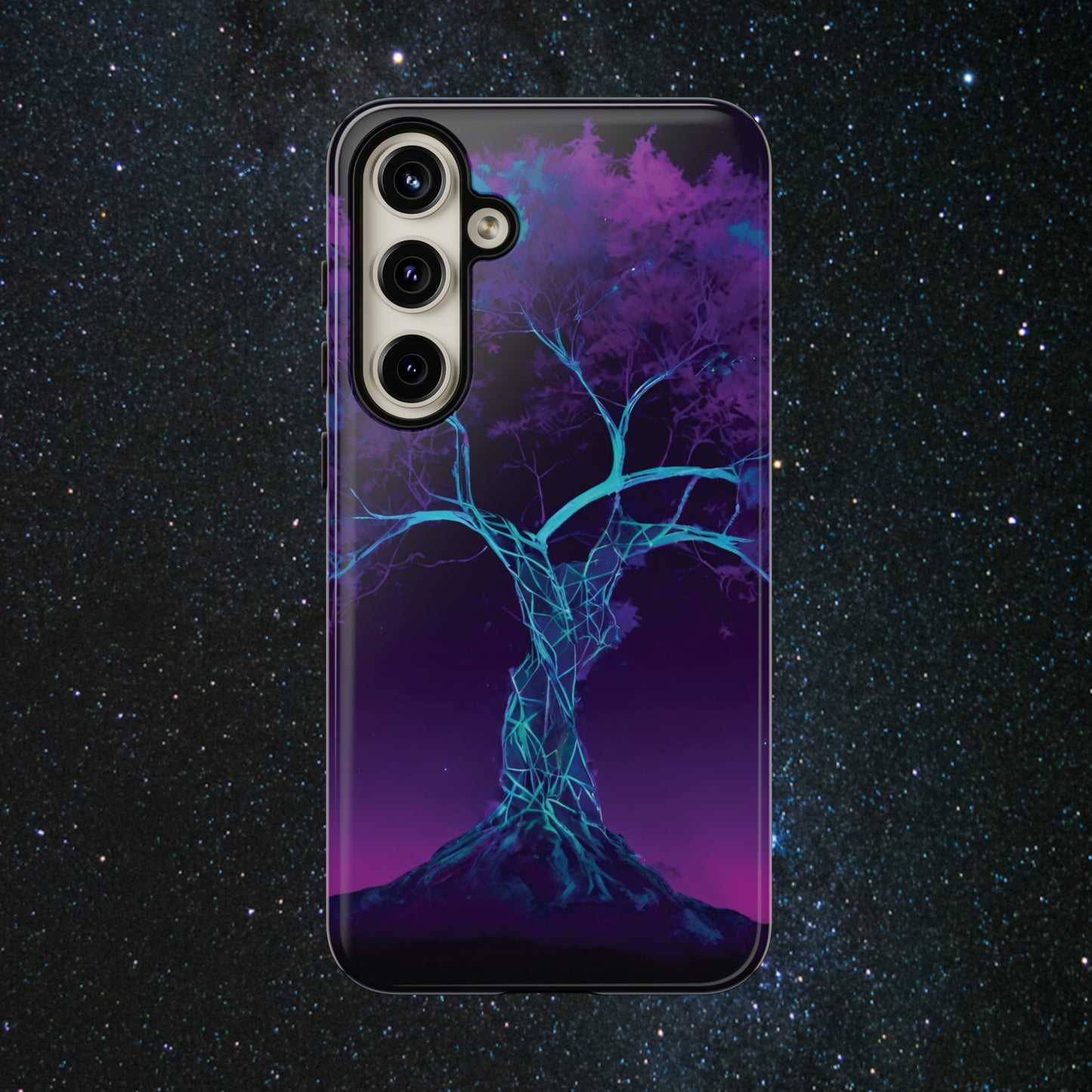 Neon Tree of Life Luminex Phone Case