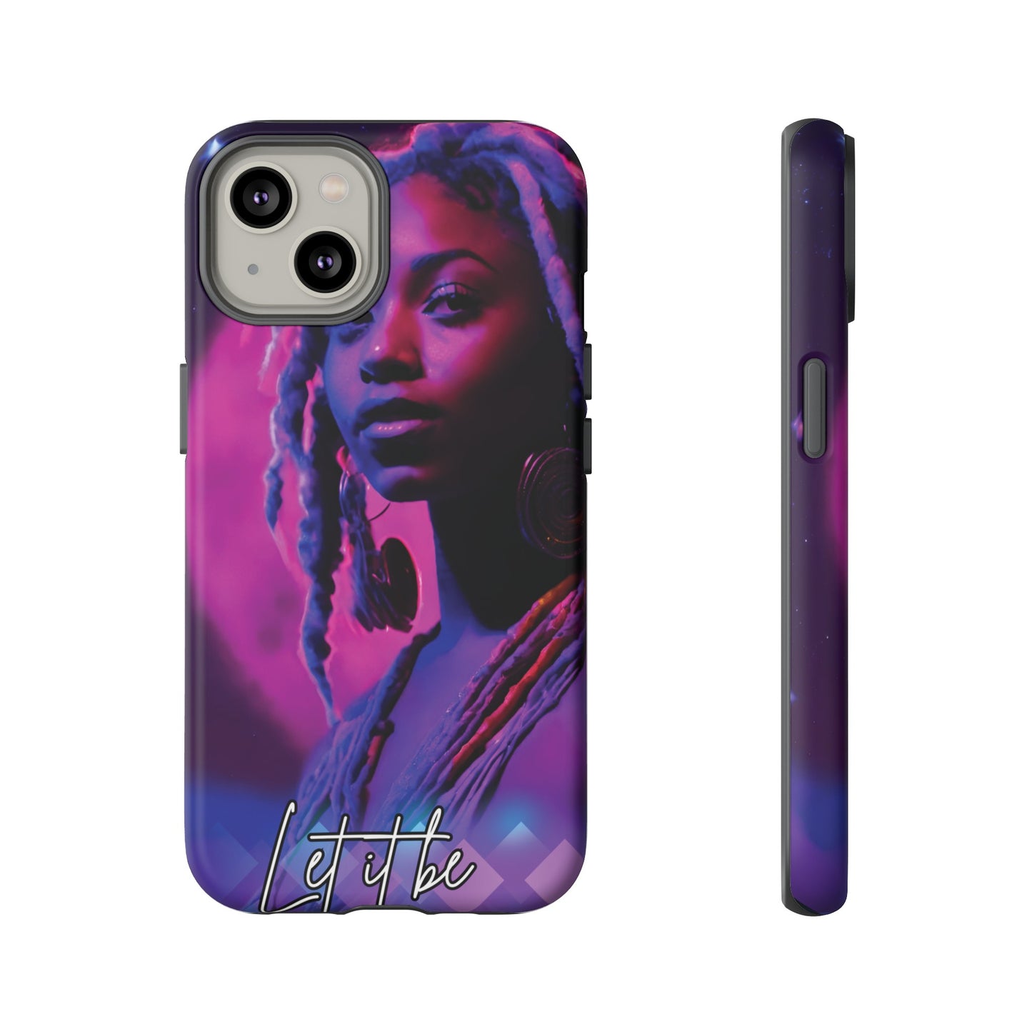 'Neon Goddess' Let it Be Luminex Phone Case
