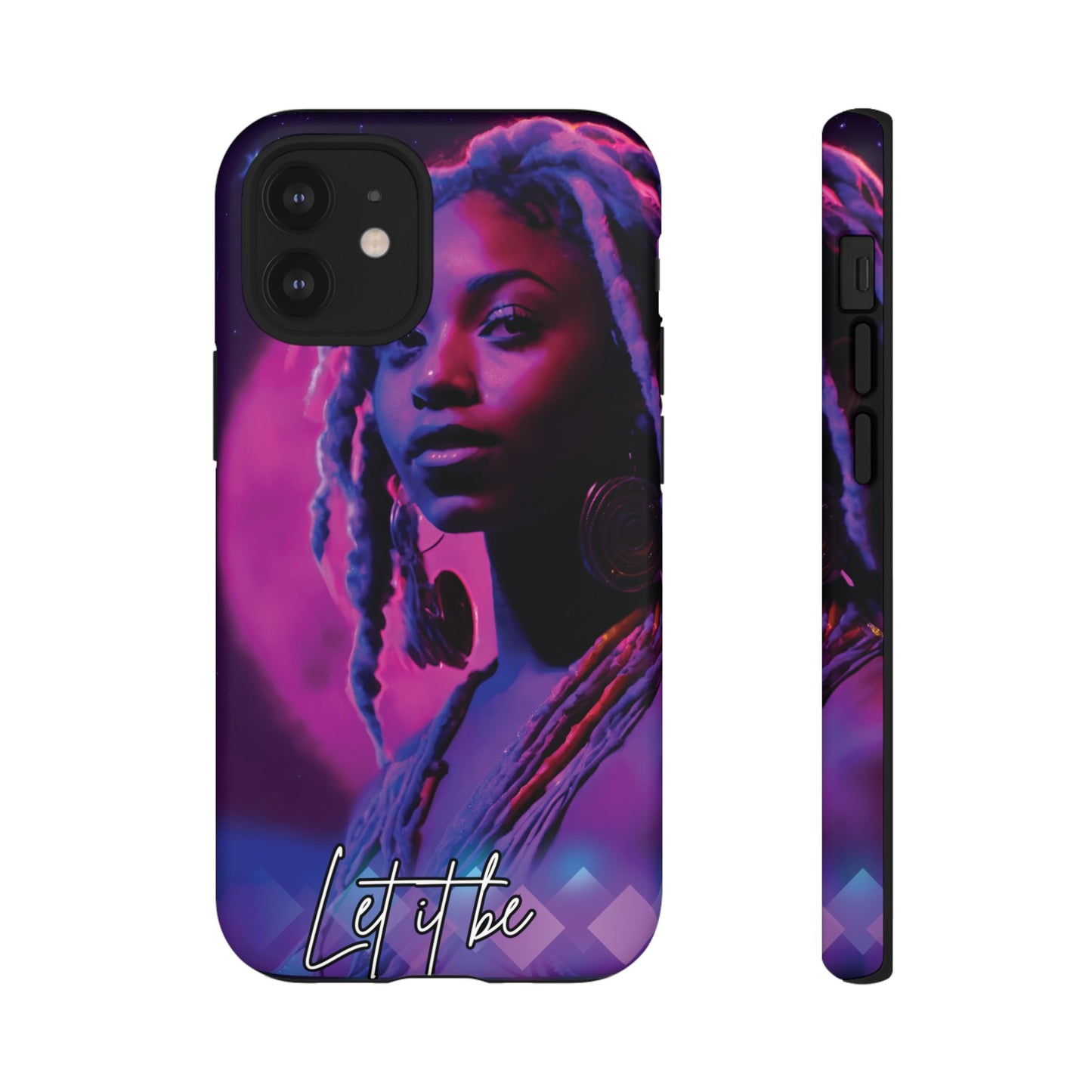 'Neon Goddess' Let it Be Luminex Phone Case