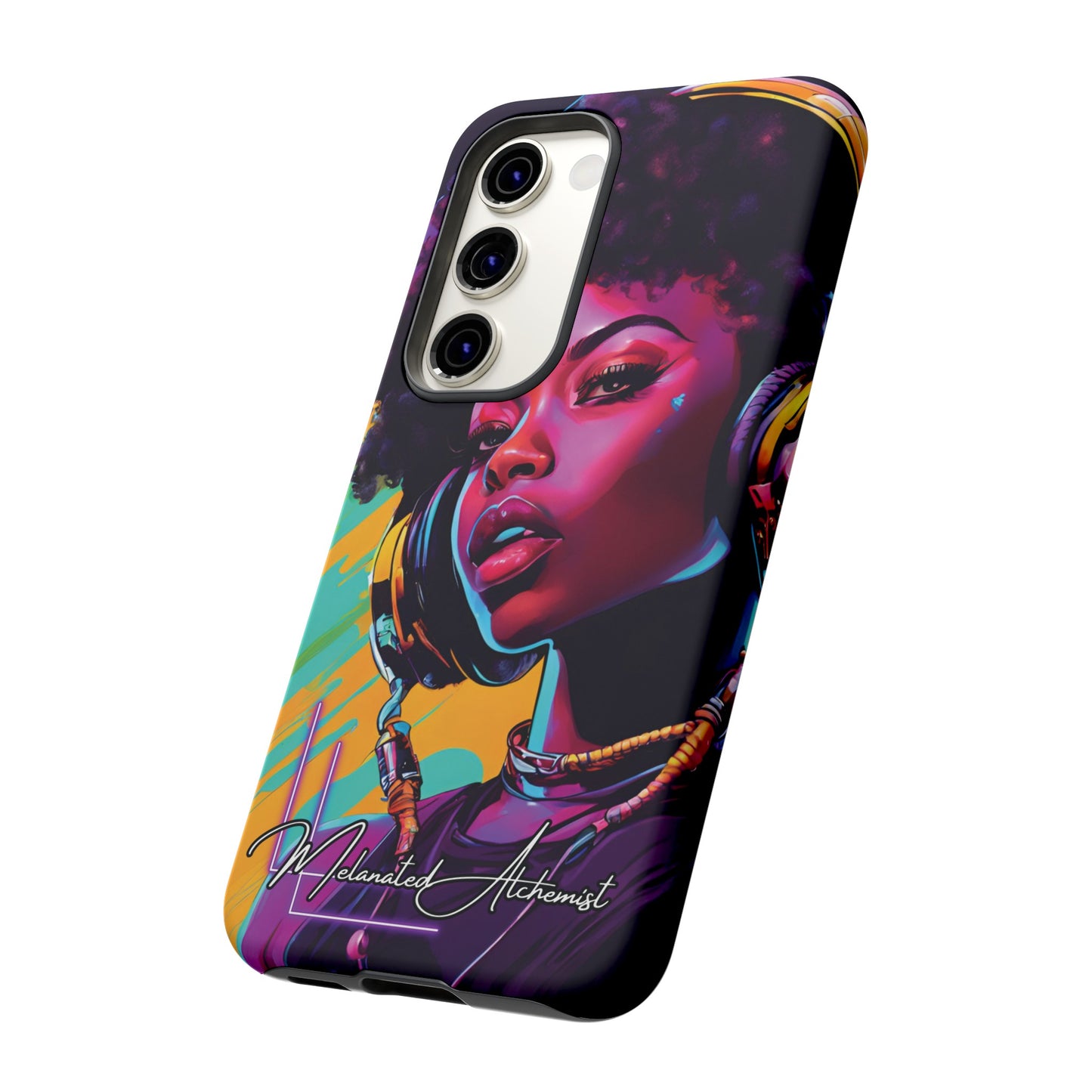 NoirAlchemy Glow - Transmute Woman Luminex Phone Case