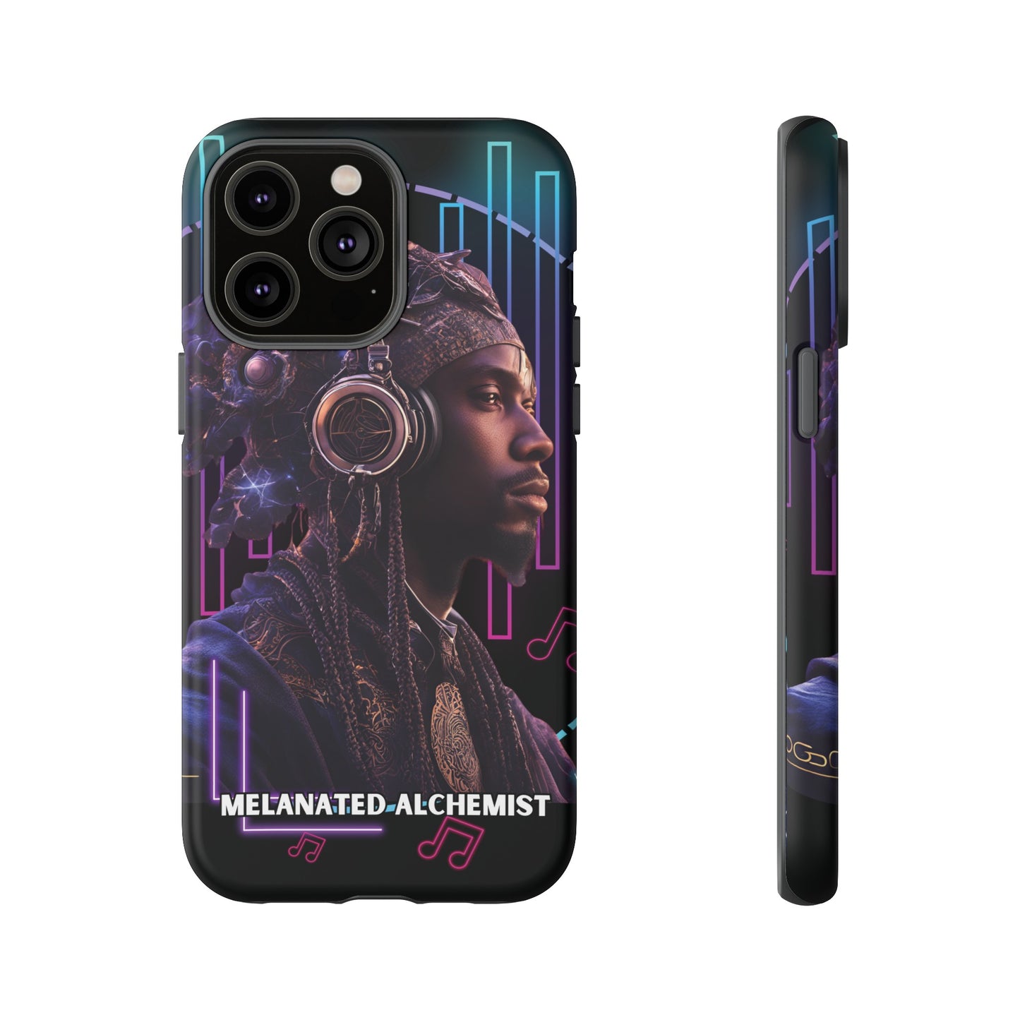NoirAlchemy Glow - Transmute Luminex Phone Case
