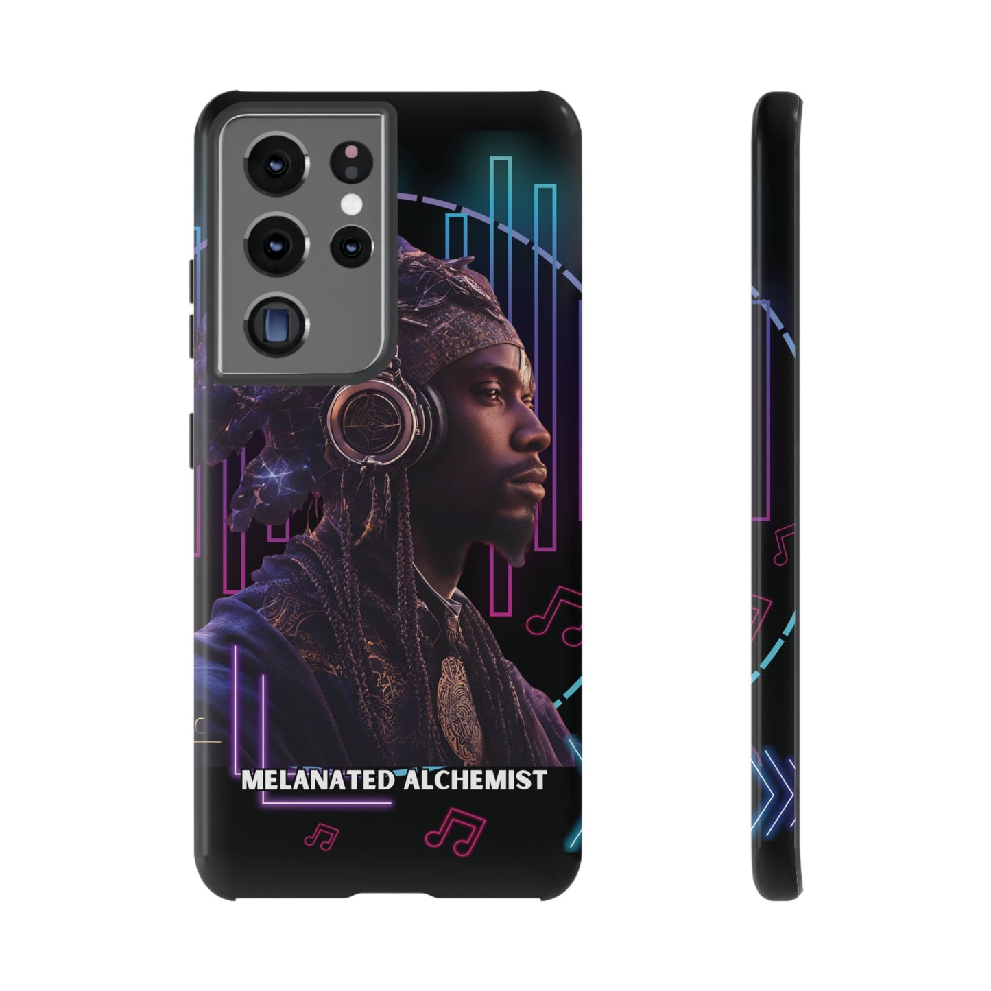 NoirAlchemy Glow - Transmute Luminex Phone Case