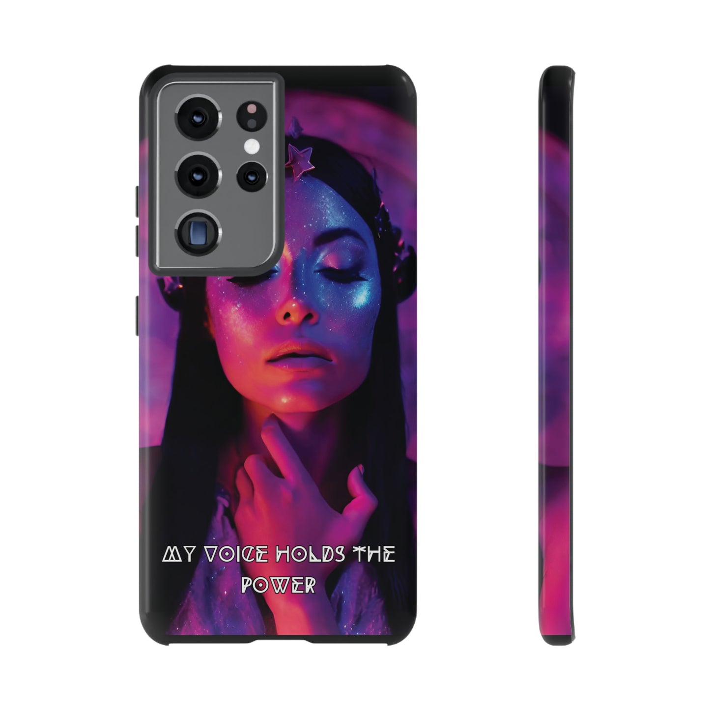 'Neon Goddess' Power Luminex Phone Case