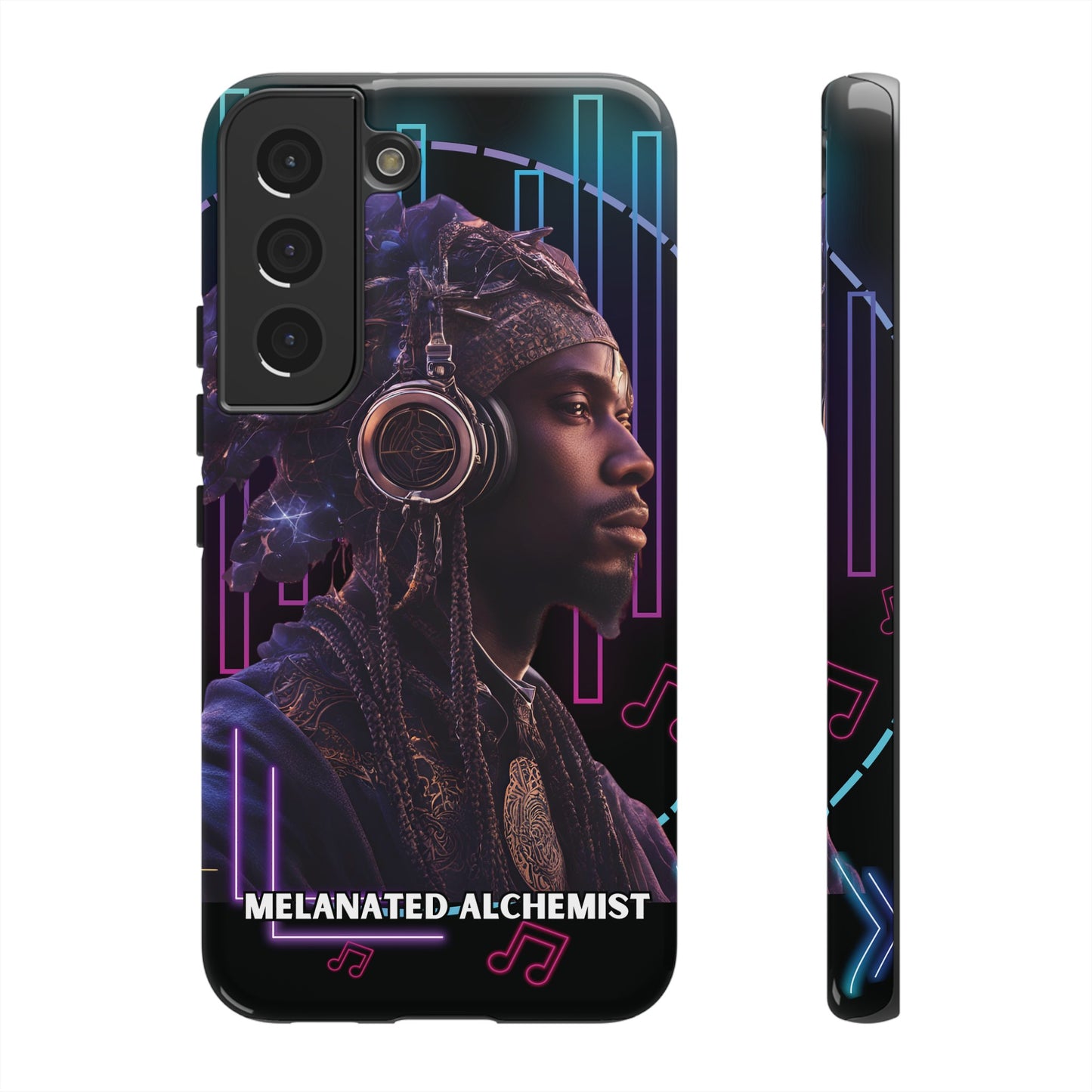 NoirAlchemy Glow - Transmute Luminex Phone Case