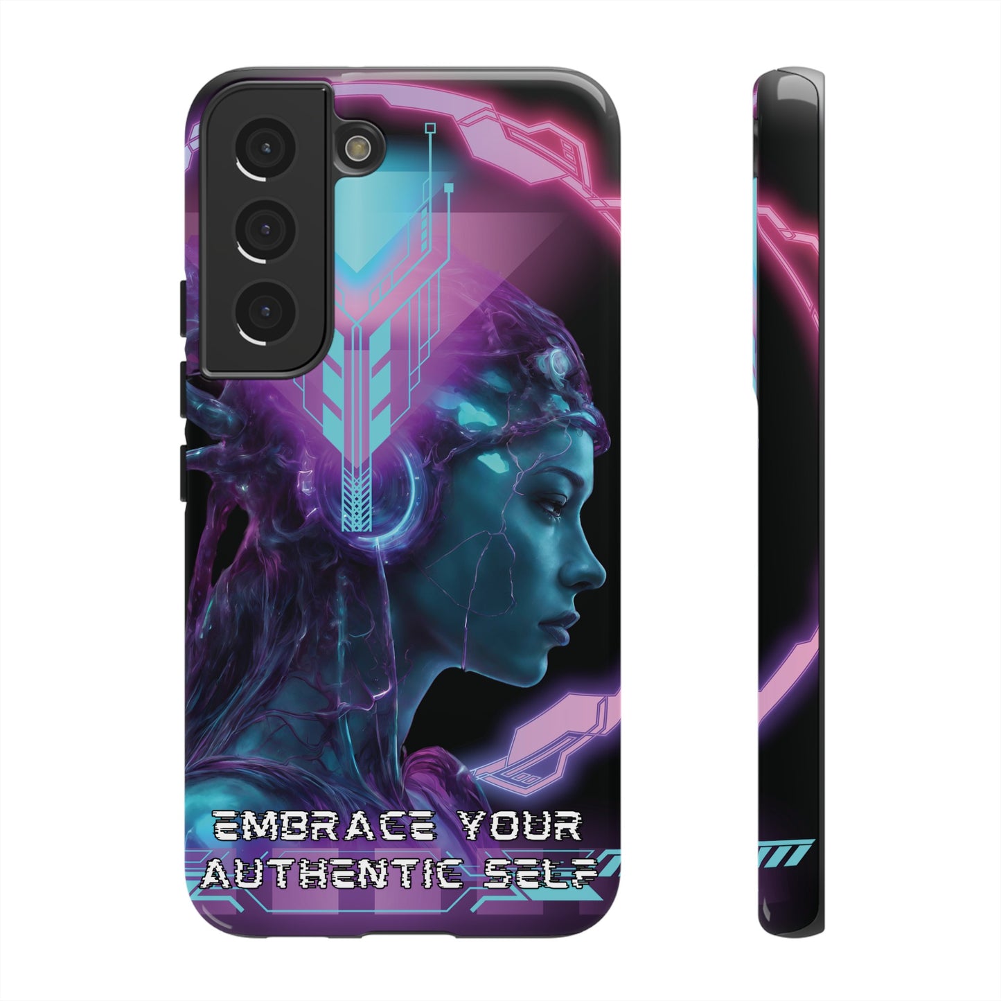 'Neon Goddess' Authentic Self Luminex Phone Case