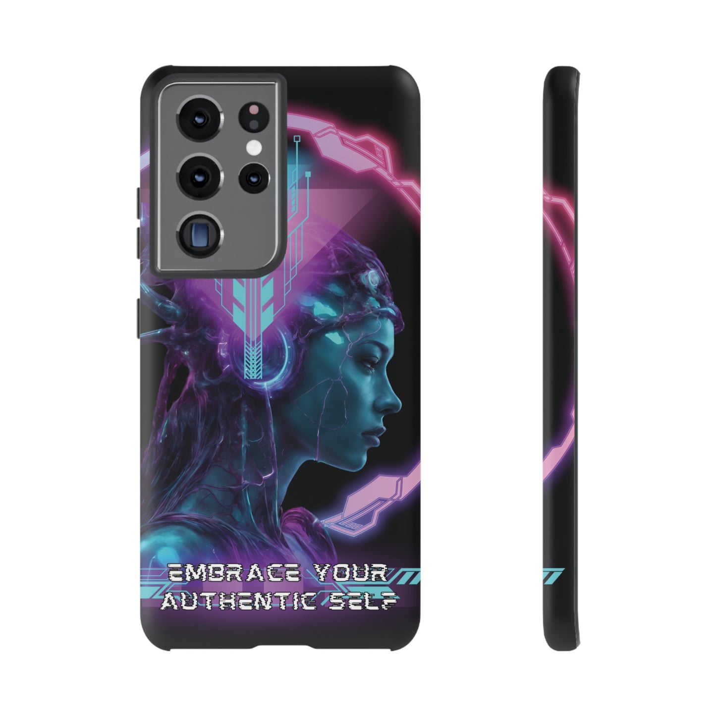 'Neon Goddess' Authentic Self Luminex Phone Case