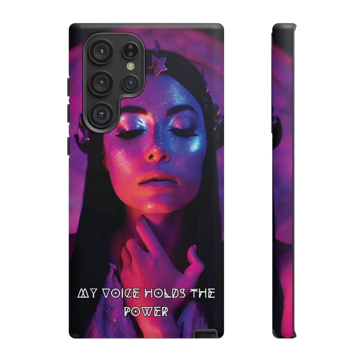'Neon Goddess' Power Luminex Phone Case