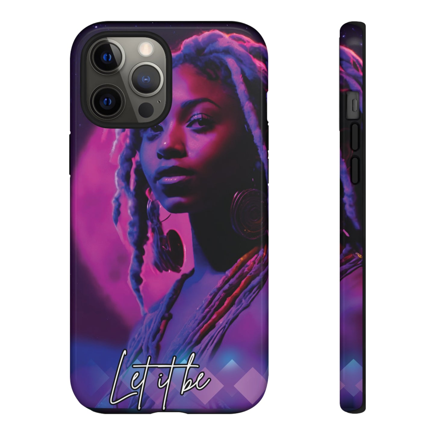 'Neon Goddess' Let it Be Luminex Phone Case