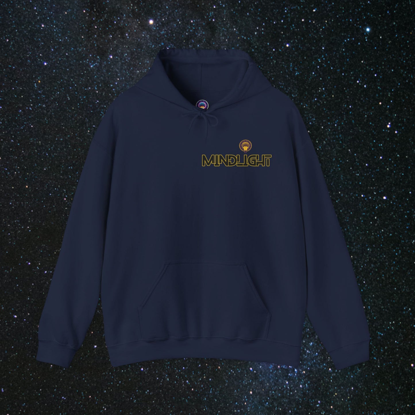 MindLight - Golden Minima Unisex Pullover Hoodie