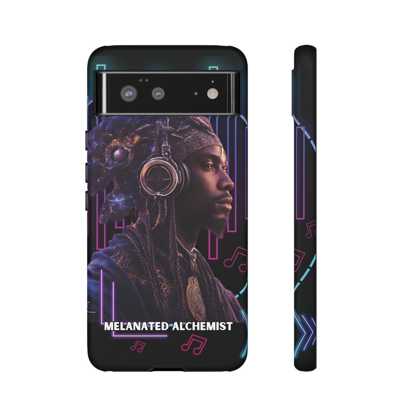 NoirAlchemy Glow - Transmute Luminex Phone Case