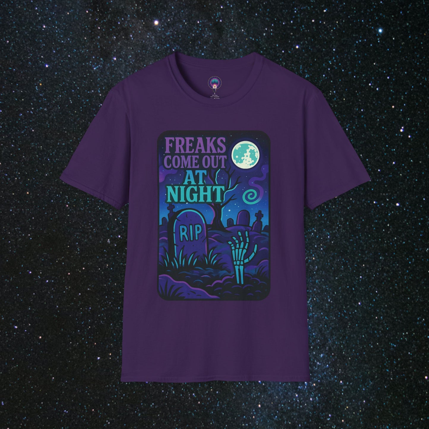 Freaks Come Out At Night Unisex Softstyle T-Shirt