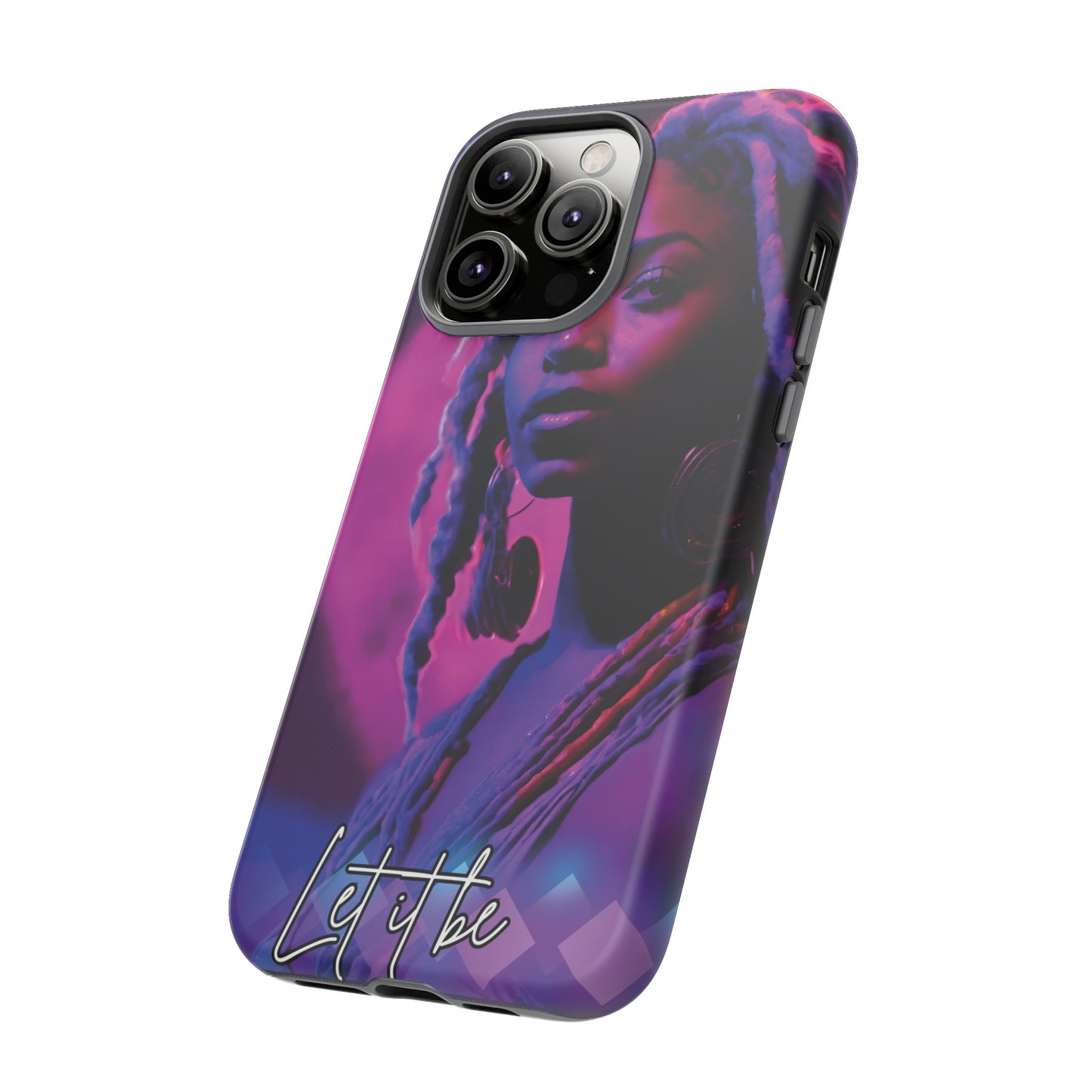 'Neon Goddess' Let it Be Luminex Phone Case
