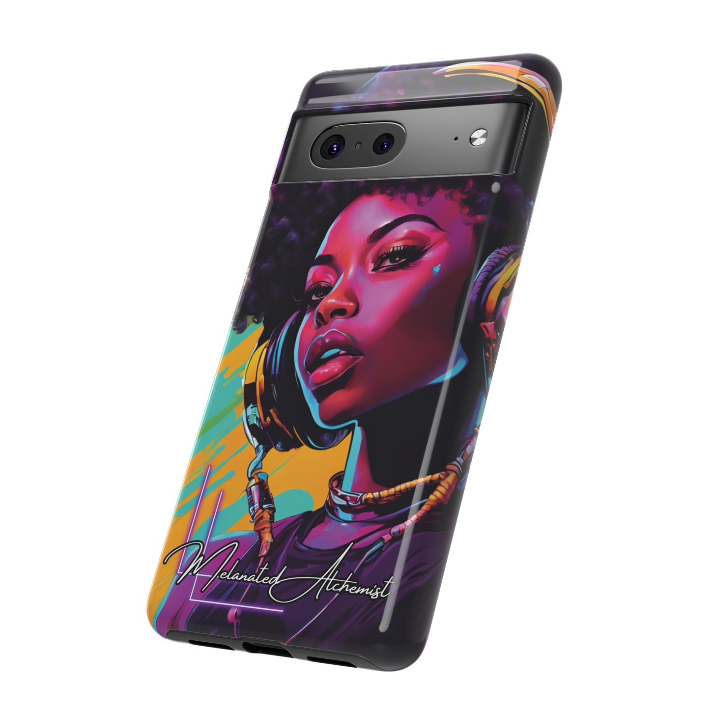 NoirAlchemy Glow - Transmute Woman Luminex Phone Case
