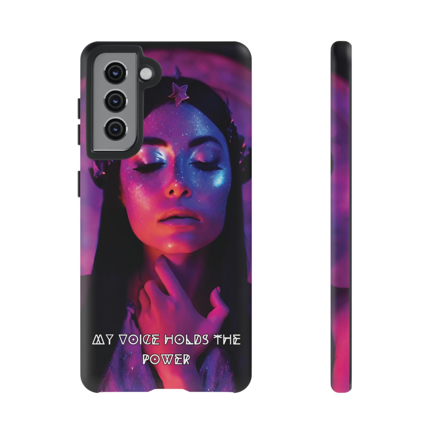 'Neon Goddess' Power Luminex Phone Case