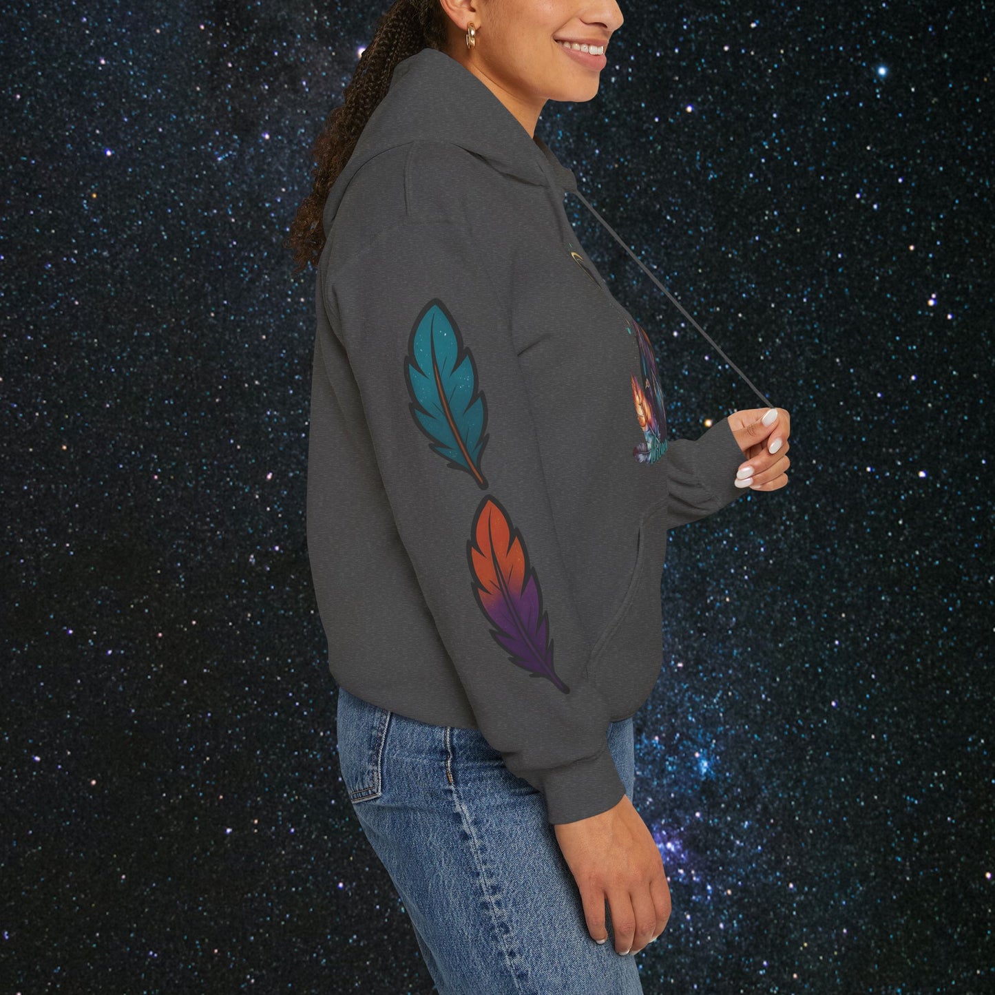 Cosmic Dream Walker - Women's Pullover Hoodie