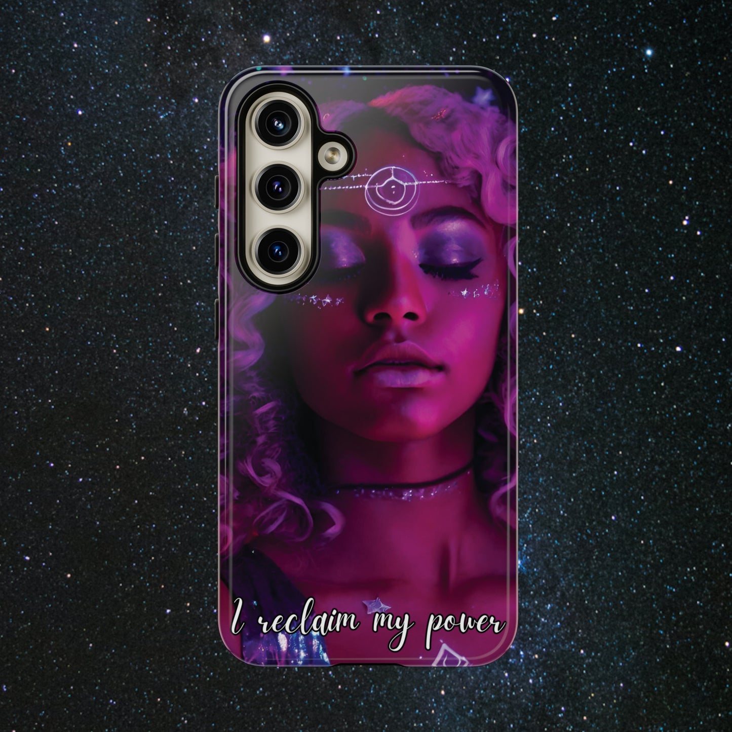 'Neon Goddess' Reclamation Luminex Phone Case
