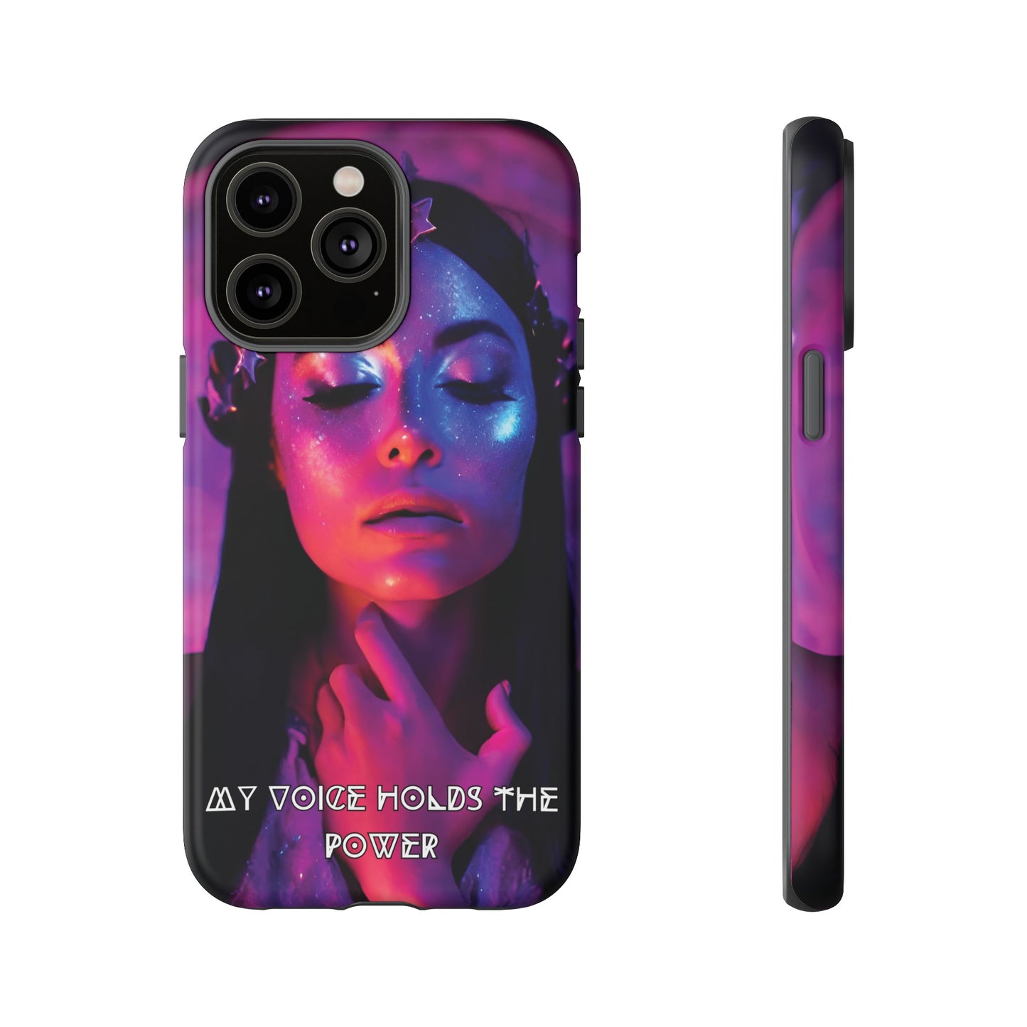 'Neon Goddess' Power Luminex Phone Case