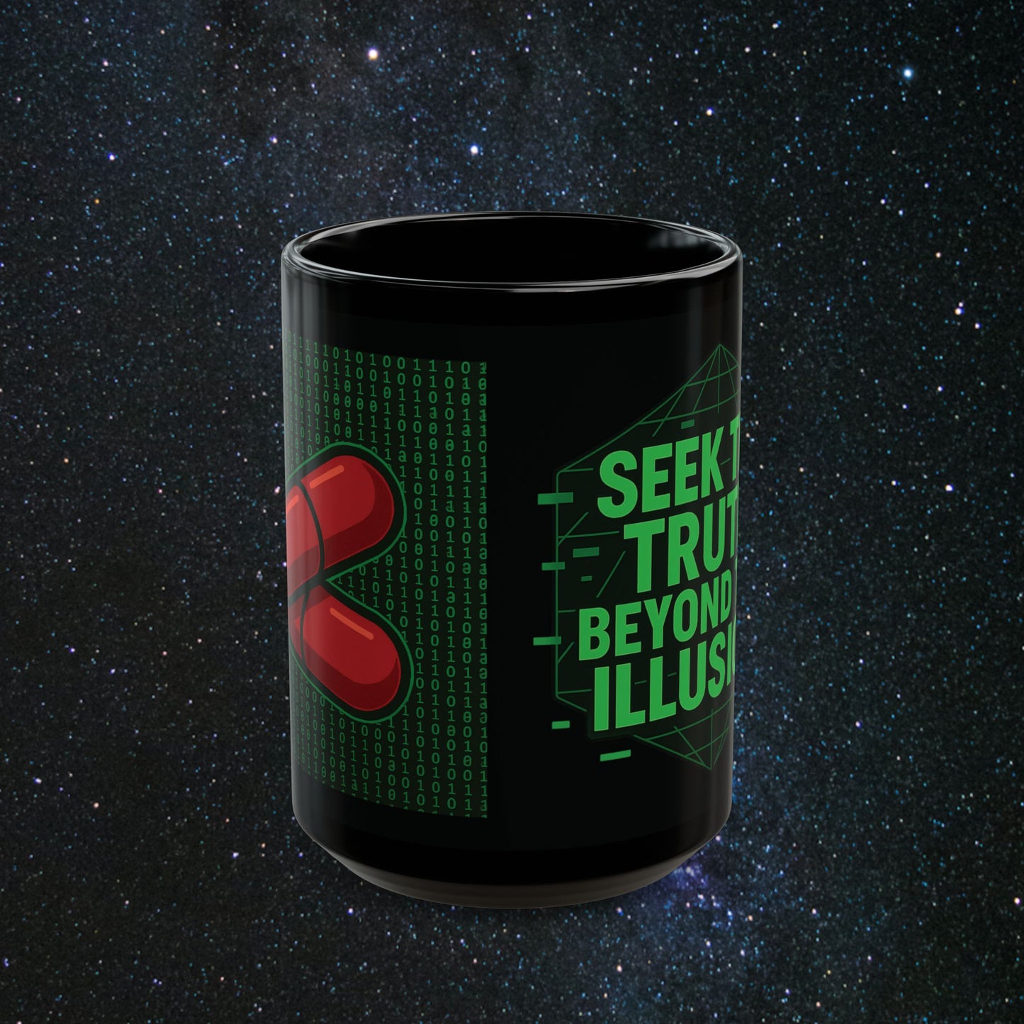'Mainframe Break' Truth - Black Mug