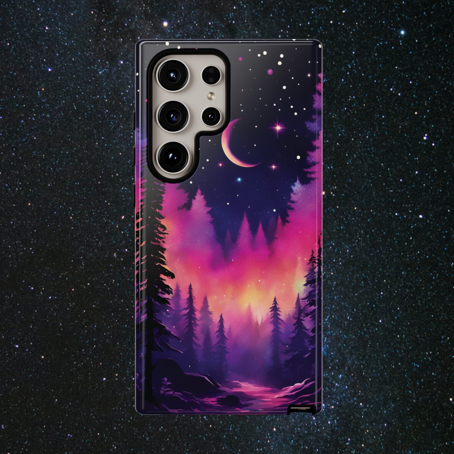 Midnight Forest Luminex Phone Case