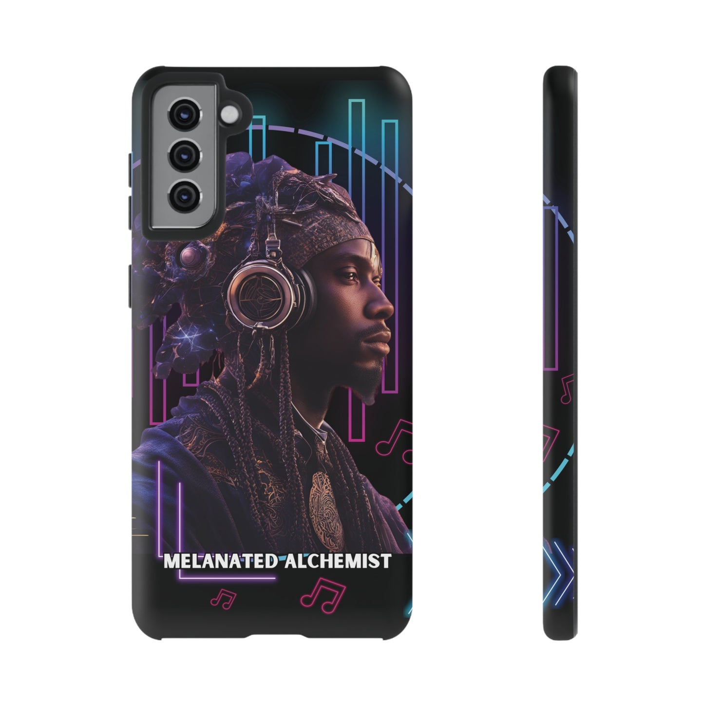 NoirAlchemy Glow - Transmute Luminex Phone Case