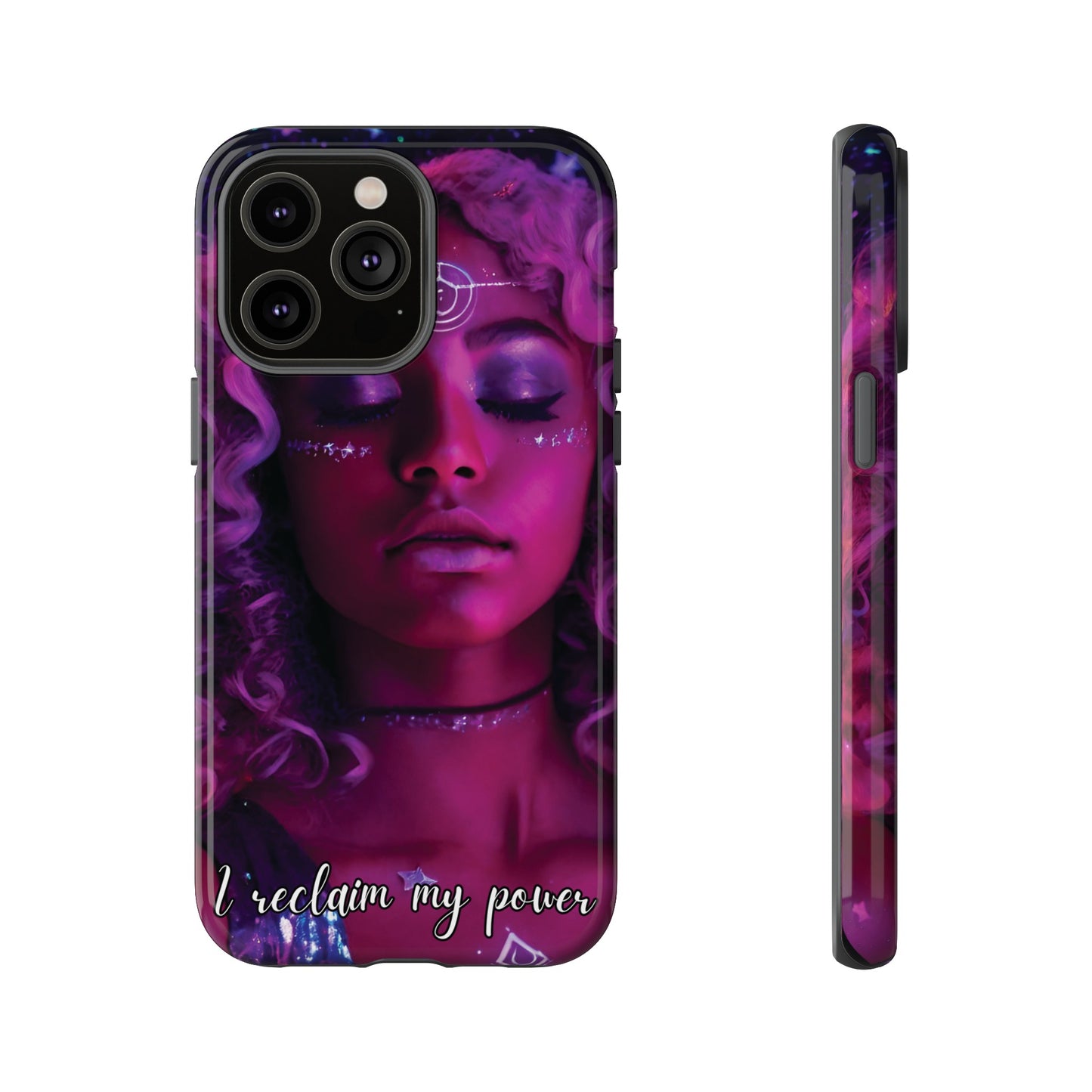 'Neon Goddess' Reclamation Luminex Phone Case