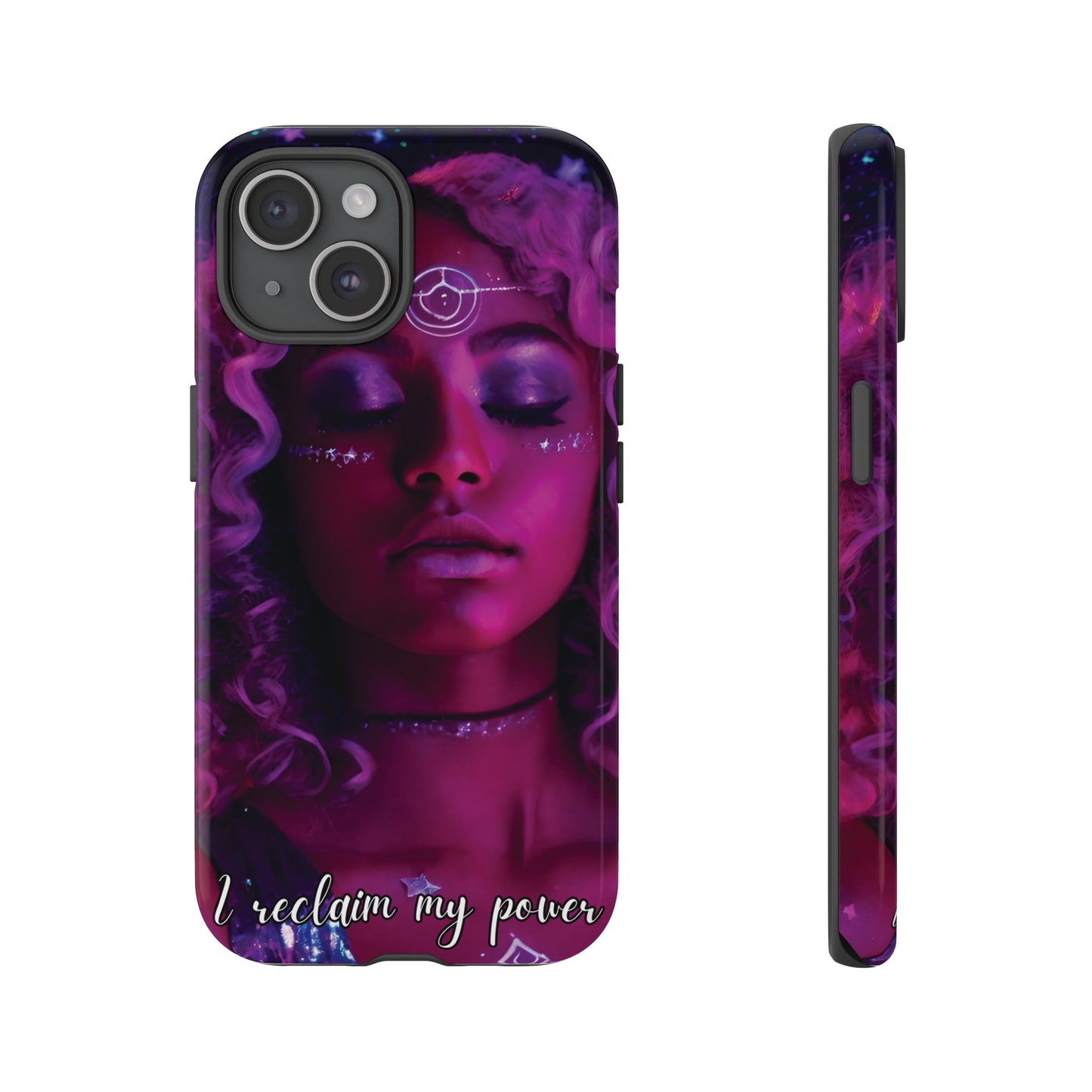 'Neon Goddess' Reclamation Luminex Phone Case
