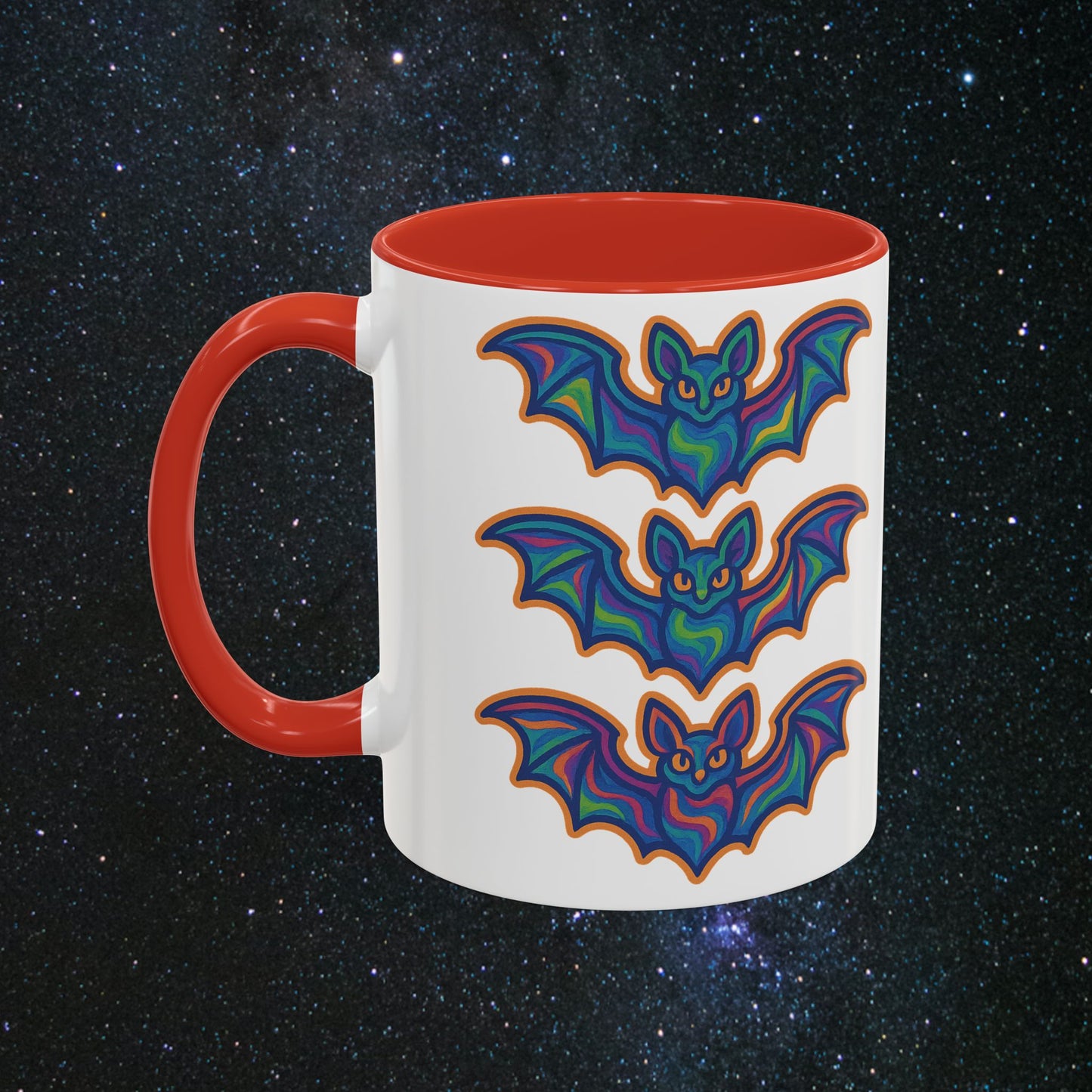 Psychedelic Halloween Accent Coffee Mug