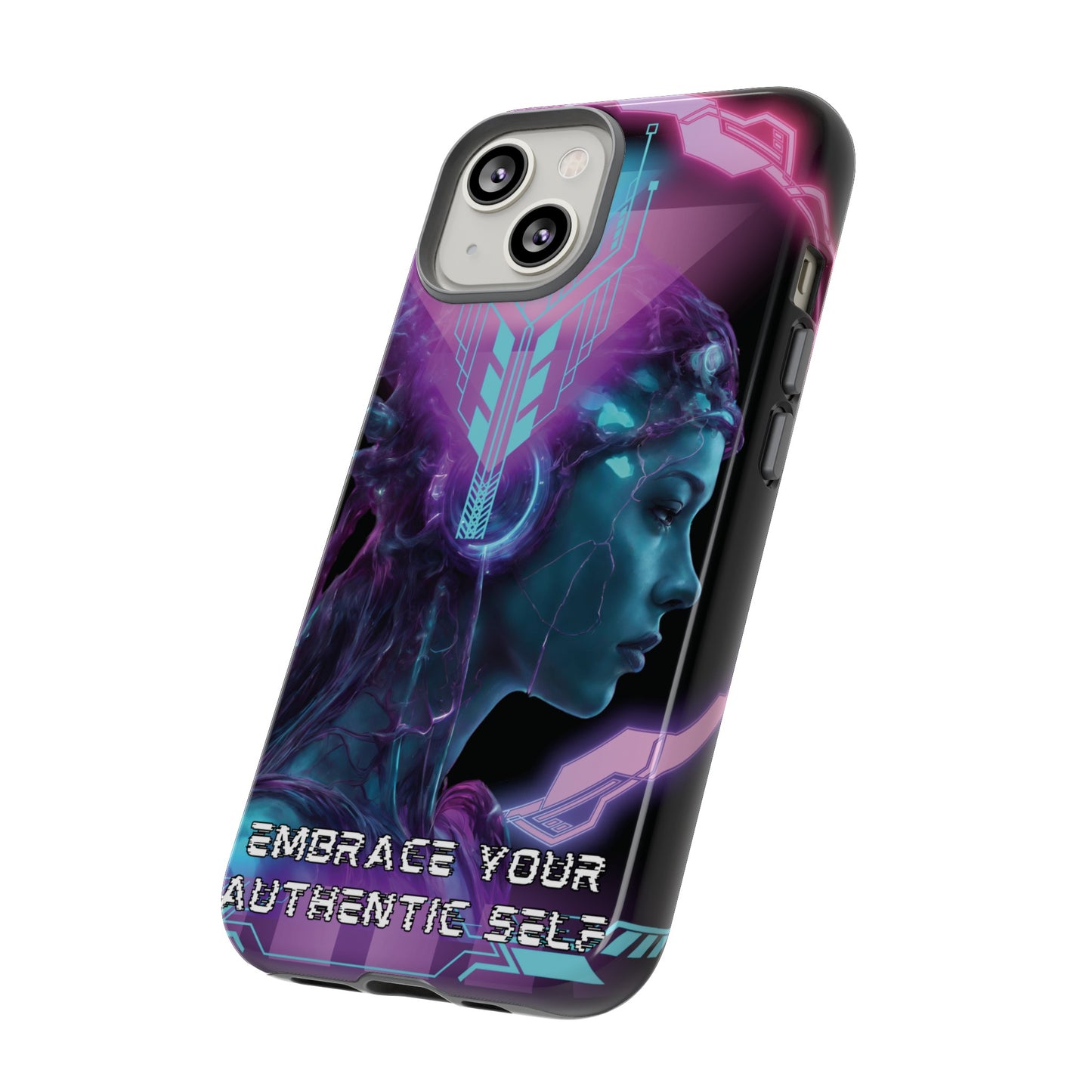'Neon Goddess' Authentic Self Luminex Phone Case